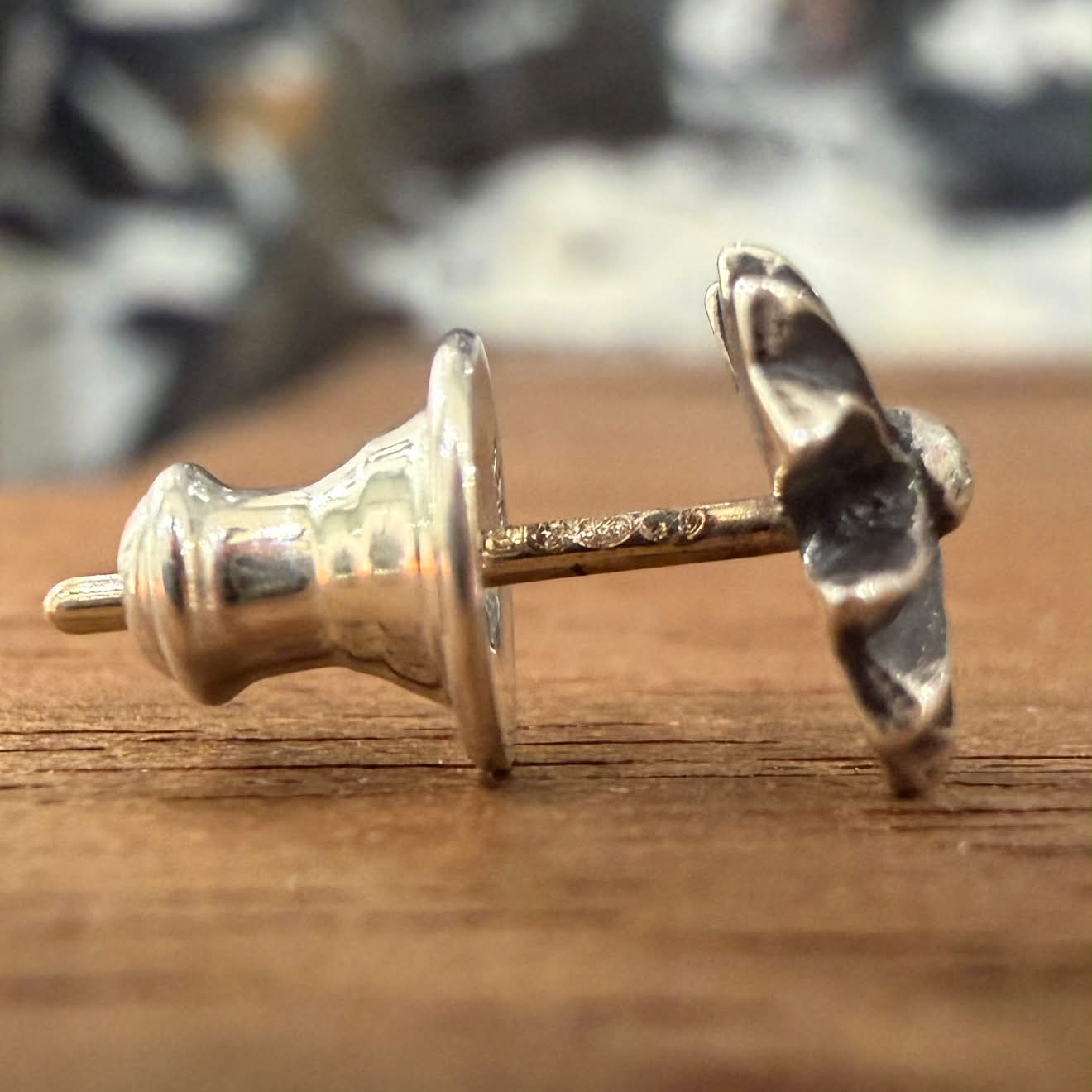 CHROME HEARTS CH Plus Cross Stud Earring クロムハーツ CHプラス クロス スタッズ イヤリング ピアス
