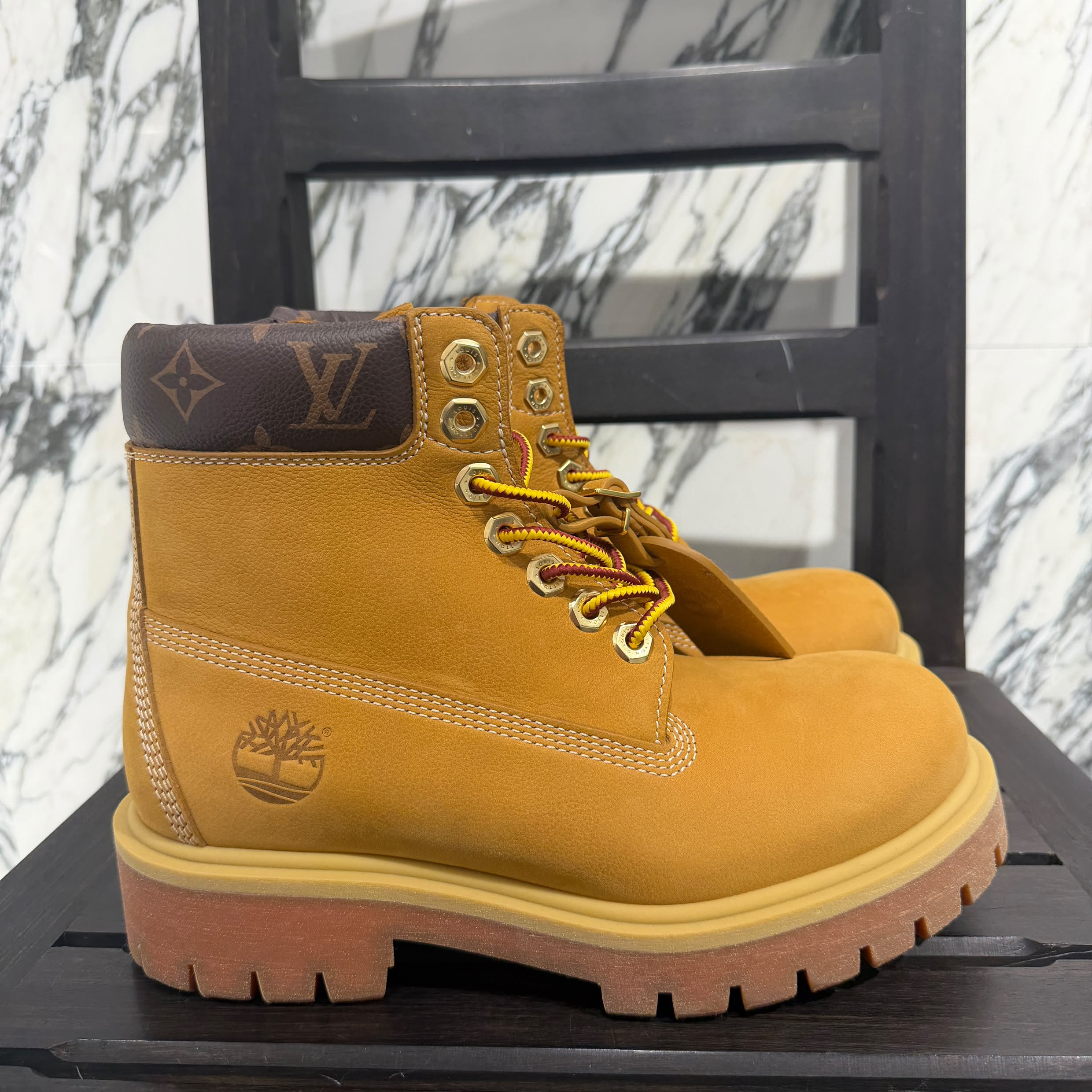 LOUIS VUITTON × Timberland 2024AW Ankle Boots 1AD74Z Size US 8 1/2 (約26.5cm) ルイヴィトン × ティンバーランド アンクルブーツUS8 1/2 (約26.5cm)