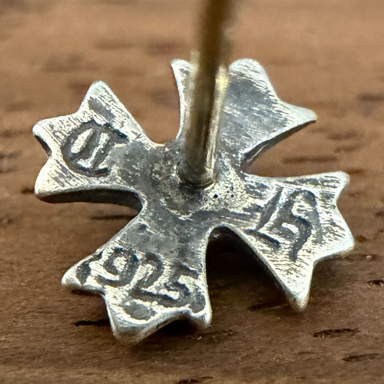 CHROME HEARTS CH Plus Cross Stud Earring クロムハーツ CHプラス クロス スタッズ イヤリング ピアス