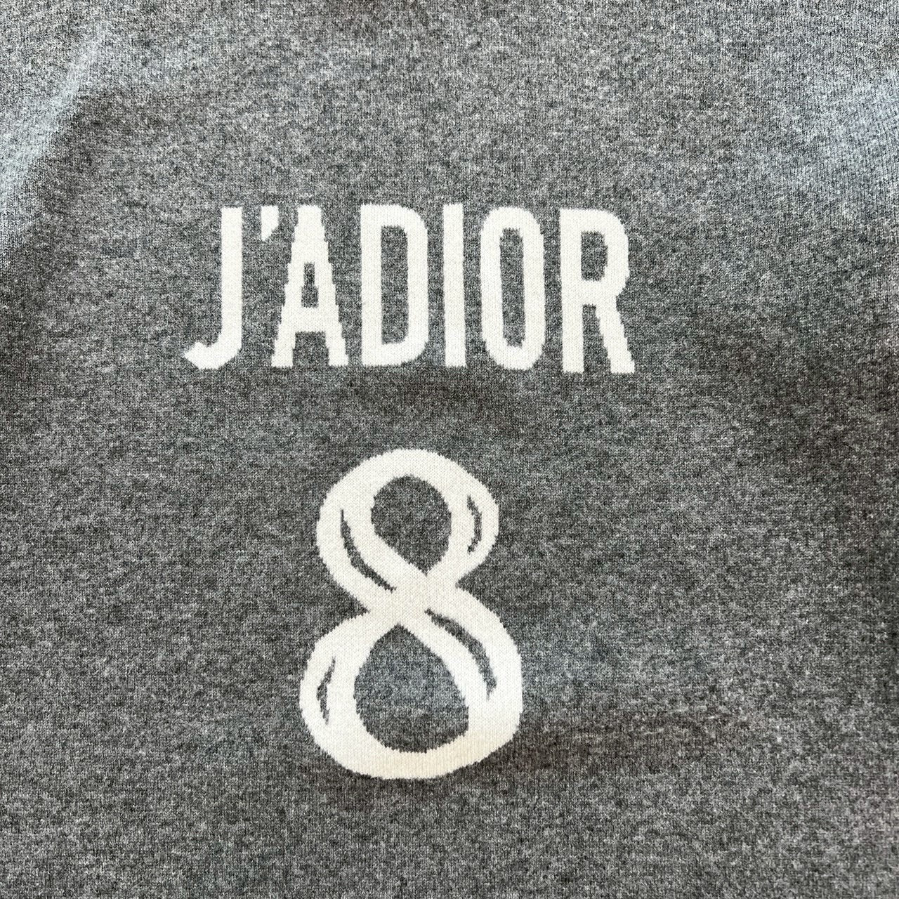 DIOR J'AIDOR 8 Cashmere Knit Pullover Hoodie 844S92AM009 Size F34 ディオール J'AIDOR 8 カシミアニット プルオーバーフーディ サイズF34