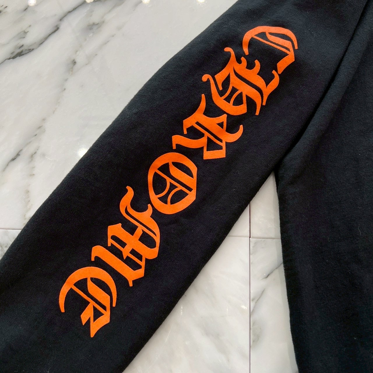 CHROME HEARTS King Taco 3 Cemetery Cross Print Pullover Hoodie Size XL クロムハーツ キングタコ 3 セメタリークロス プリント プルオーバーフーディ サイズXL