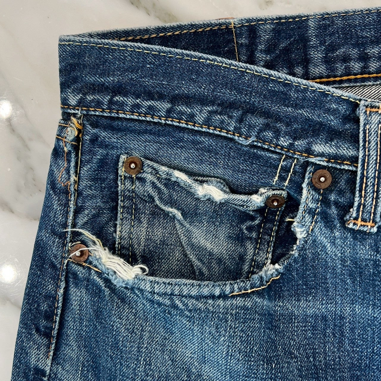 Levi's 501 XX Vintage Damage Denim Pants リーバイス 501 XX ヴィンテージ ダメージ デニムパンツ ジーンズ