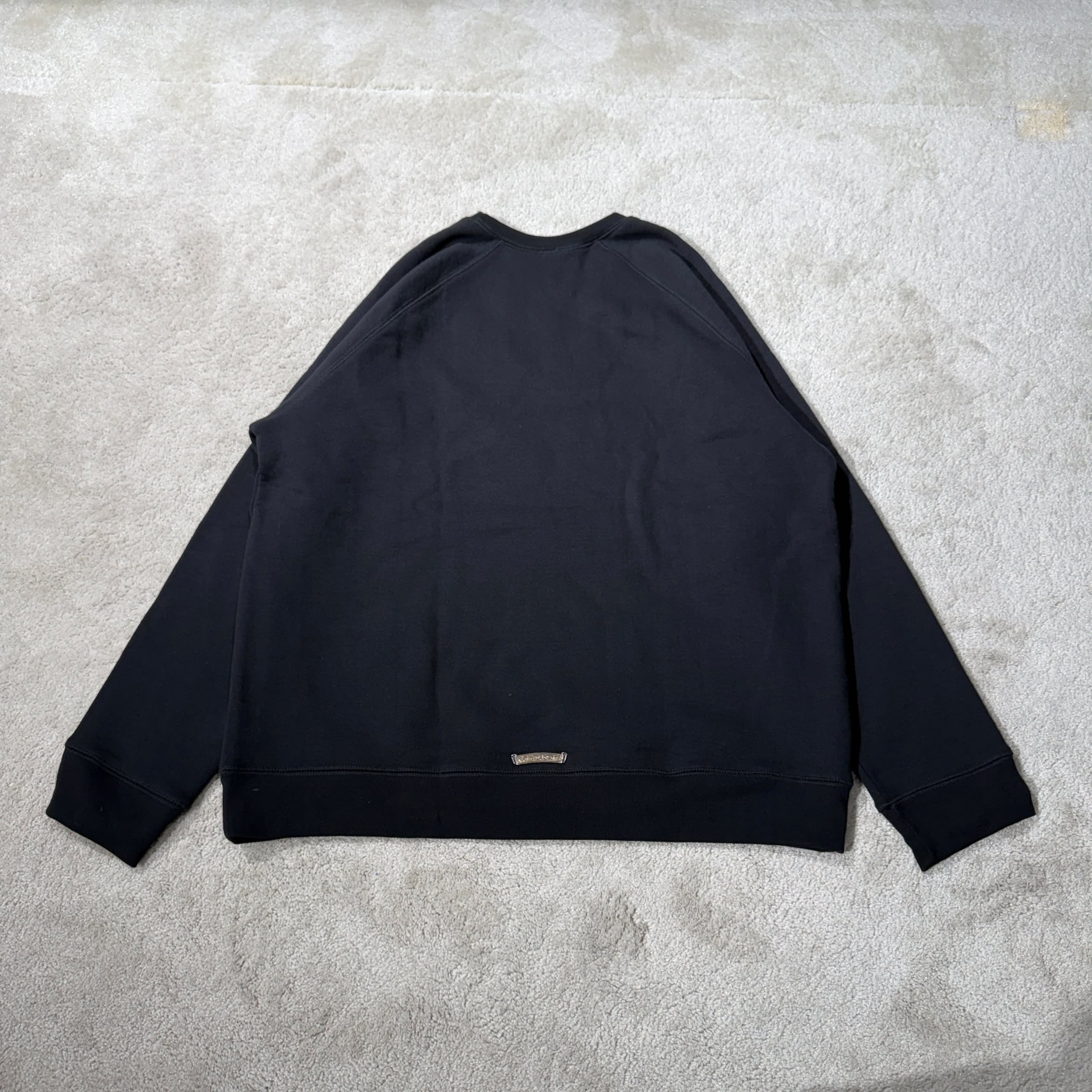 CHROME HEARTS King Taco 3 Cemetery Cross Embroidery Sweat Shirt Size XXL クロムハーツ キングタコ 3セメタリークロス刺繍 スウェットシャツ サイズXXL