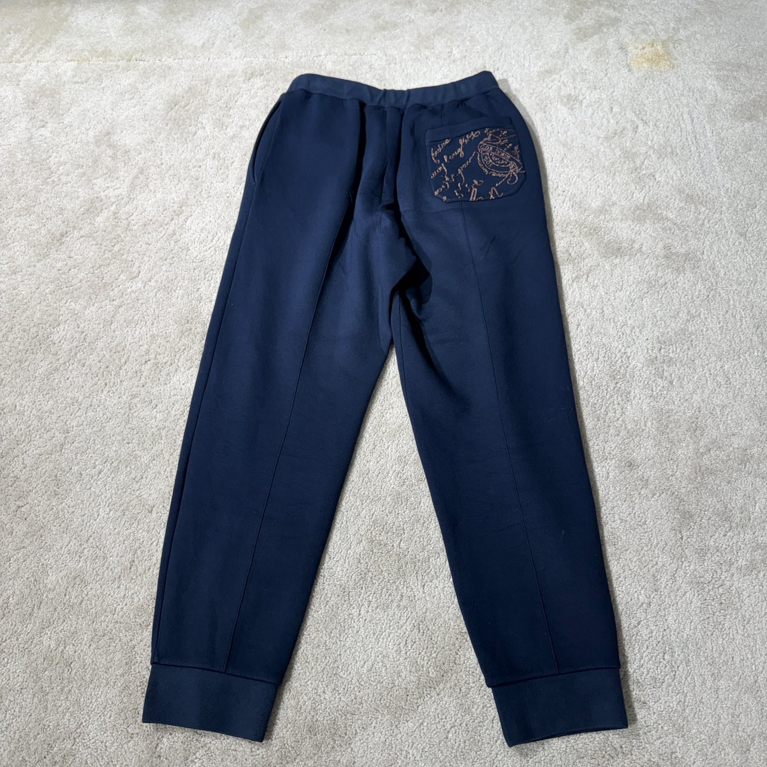 Berluti Calligraphy Embroidered Set Up R23JZL27JAFD R23JTL33JAFD Size M/L ベルルッティ カリグラフィー刺繍 セットアップ サイズM/L