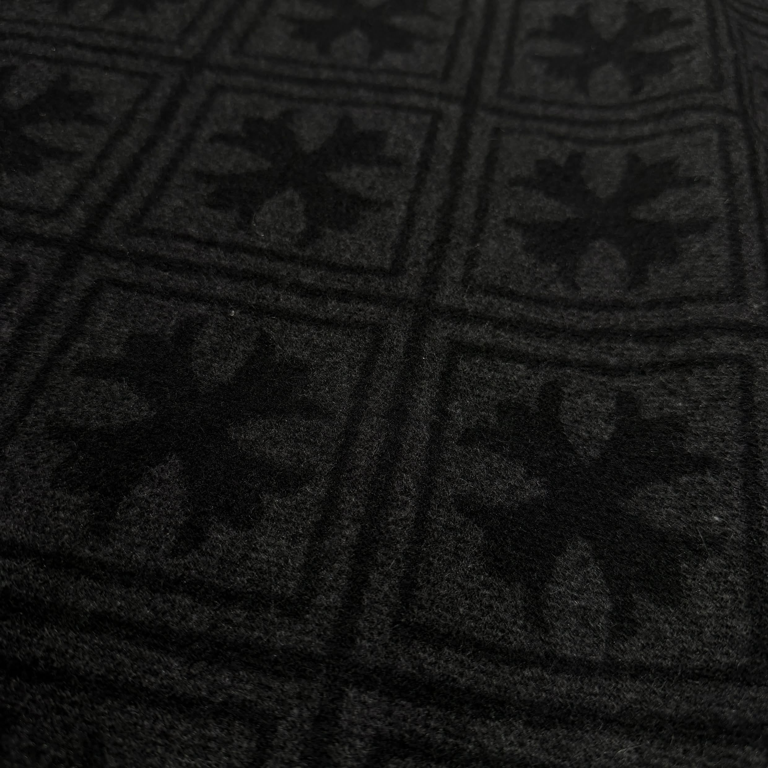 CHROME HEARTS CH Plus All Over Print Cashmere Muffler クロムハーツ CHプラス総柄 カシミヤ マフラー