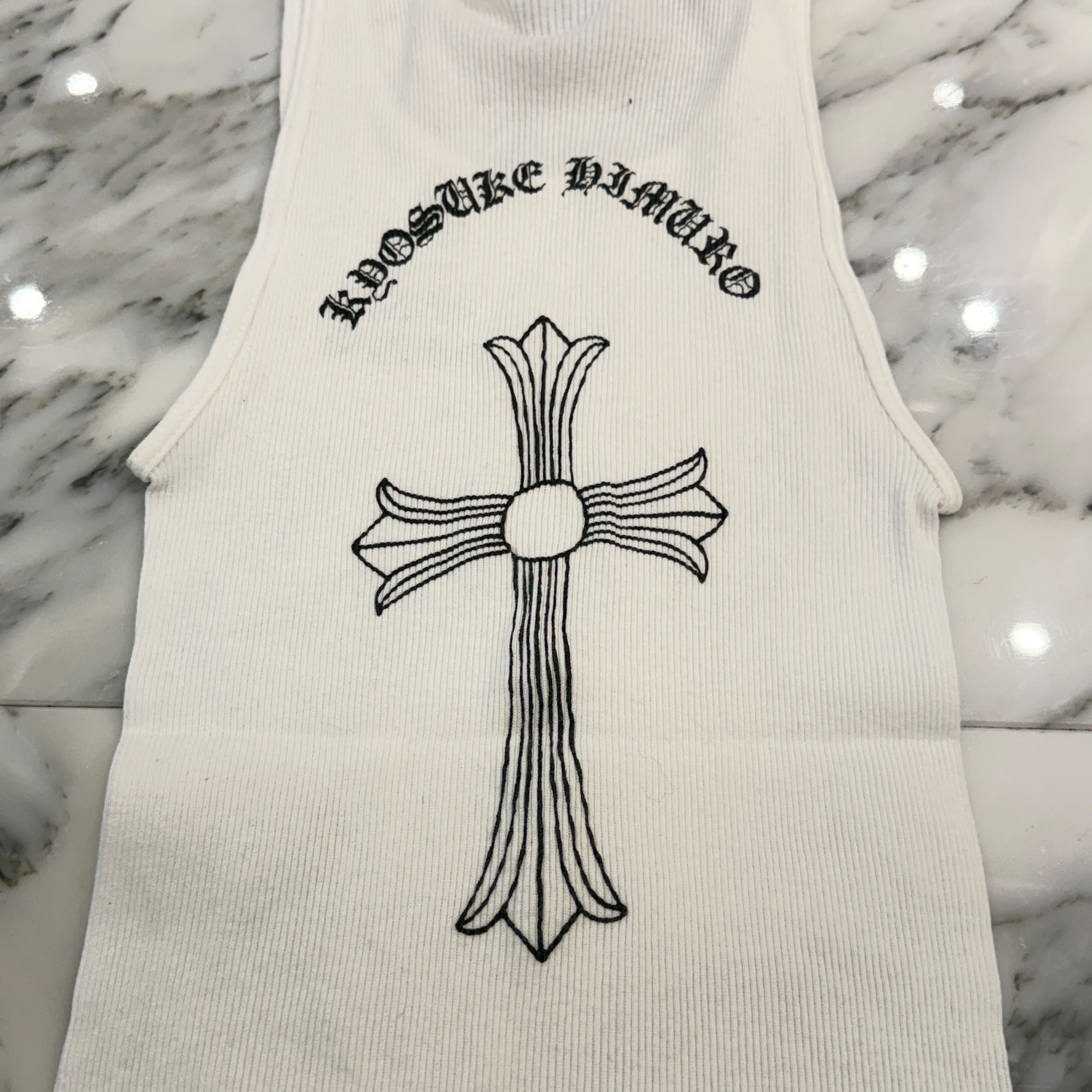 氷室京介　クロムハーツ　タンクトップ　Case of HIMURO CHROME HEARTS × KYOSUKE HIMURO 