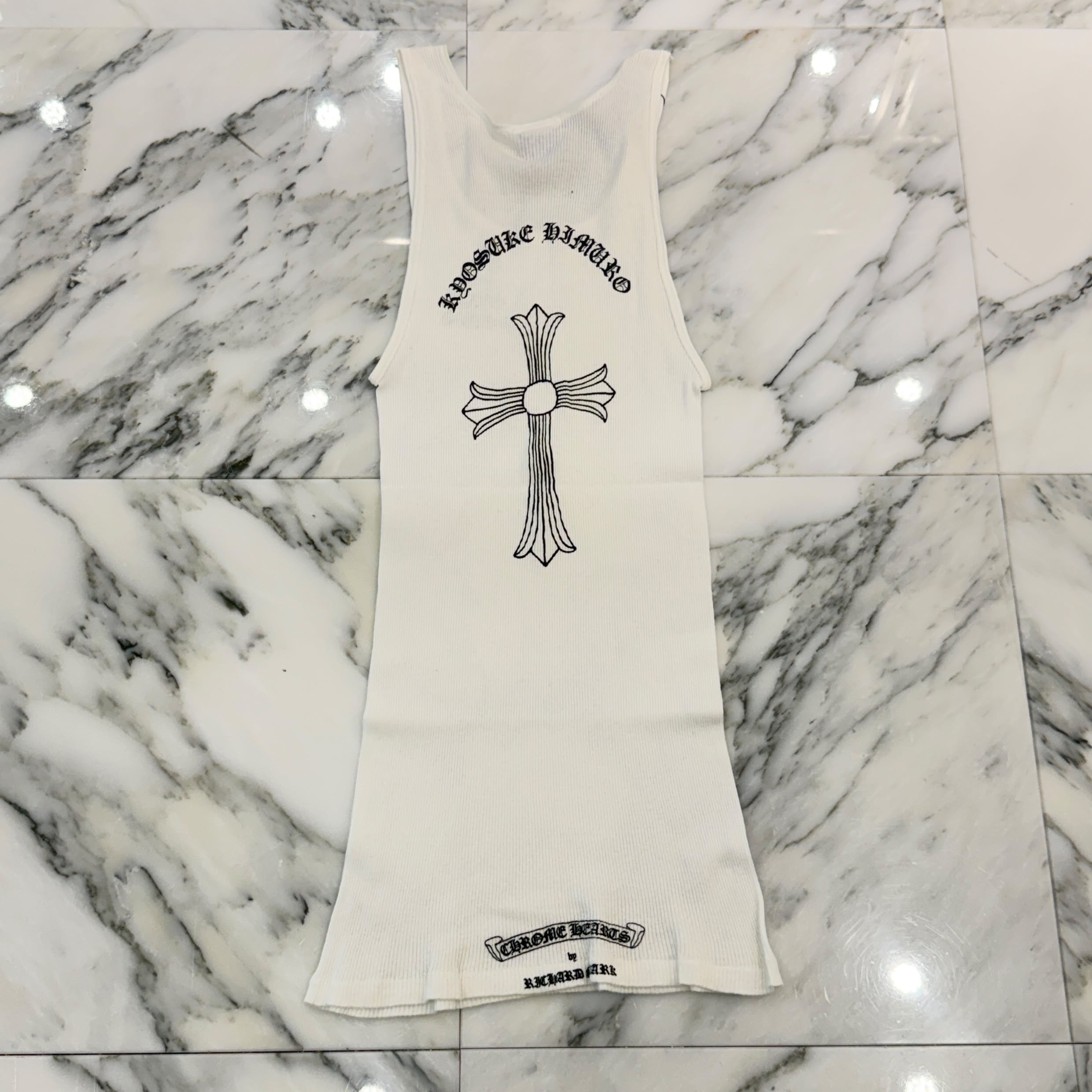 CHROME HEARTS × KYOSUKE HIMURO "ONE NIGHT STAND 1998" Tour Tank Top Size M クロムハーツ × 氷室京介 "ワン ナイト スタンド 1998" ツアー タンクトップ サイズM