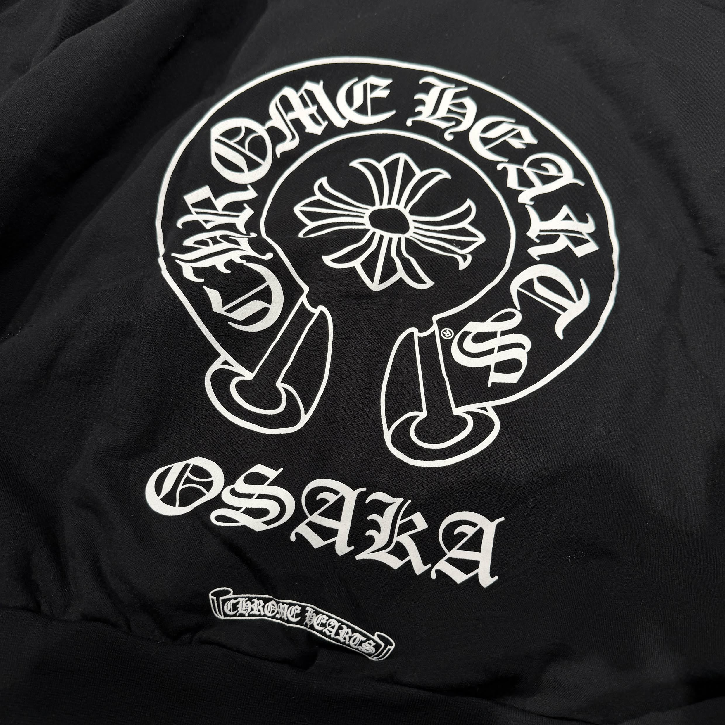 CHROME HEARTS OSAKA Limited Horseshoe Zip Up Hoodie Size L クロムハーツ 大阪限定 ホースシュー ジップアップ フーディ サイズL