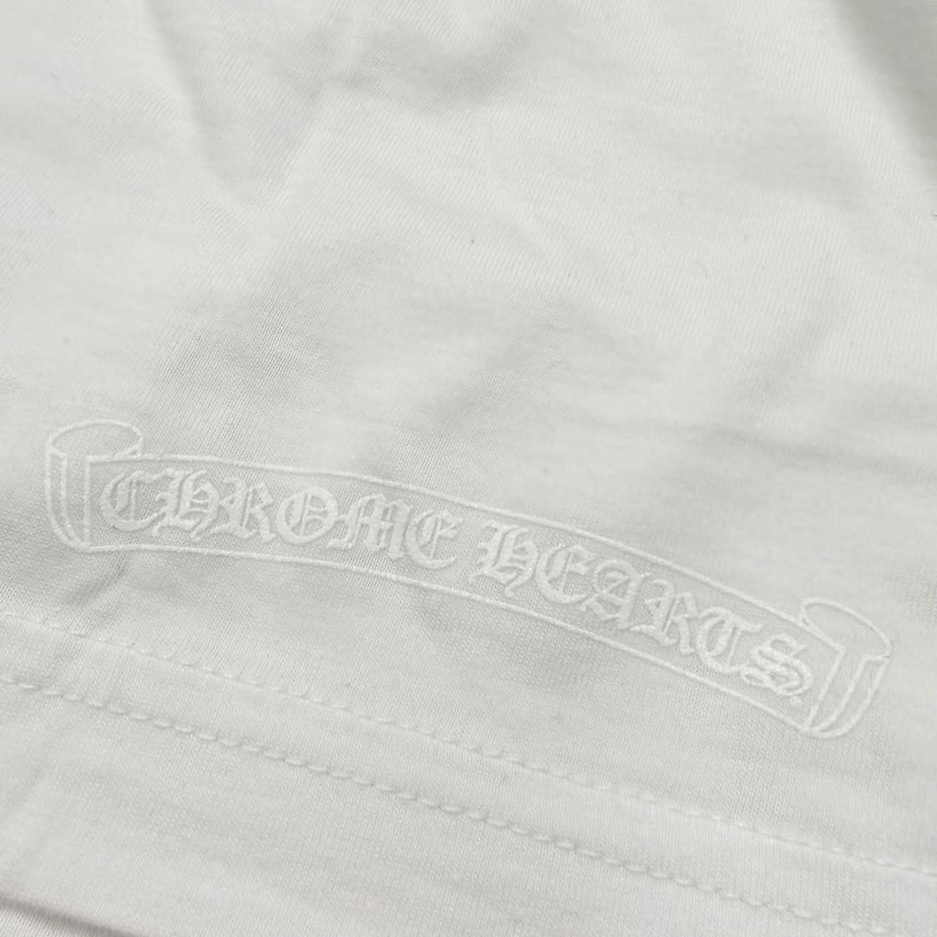 CHROME HEAR 2026SS ONLINE Limited Floral Cross Back Arch Logo USA Long Sleeve Tee Size XXL クロムハーツ オンライン限定 フローラルクロス バックアーチ ロゴ USA ロングスリーブ Tシャツ サイズXXL