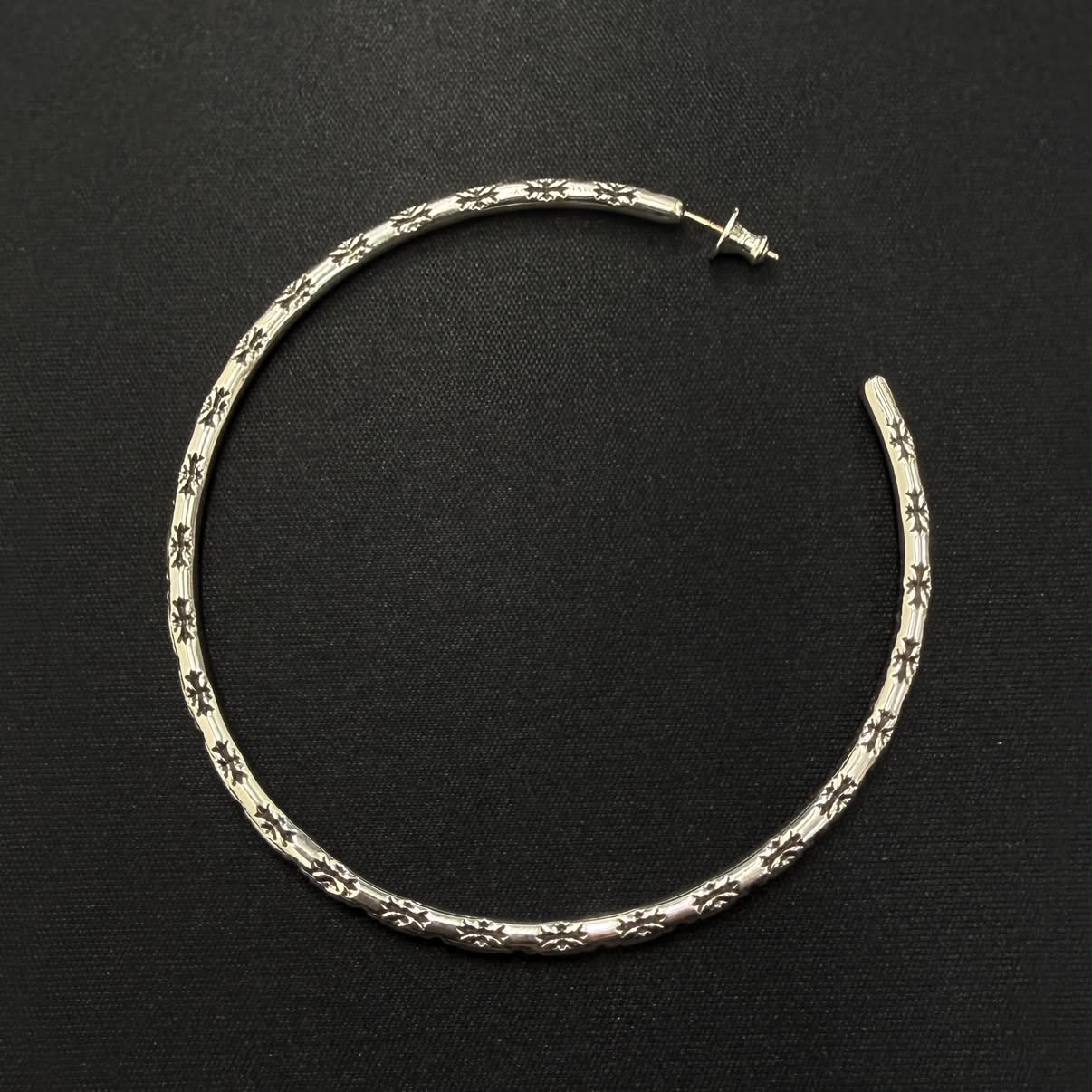CHROME HEARTS Hoop Tiny E Earring クロムハーツ フープ タイニーE イヤリング ピアス