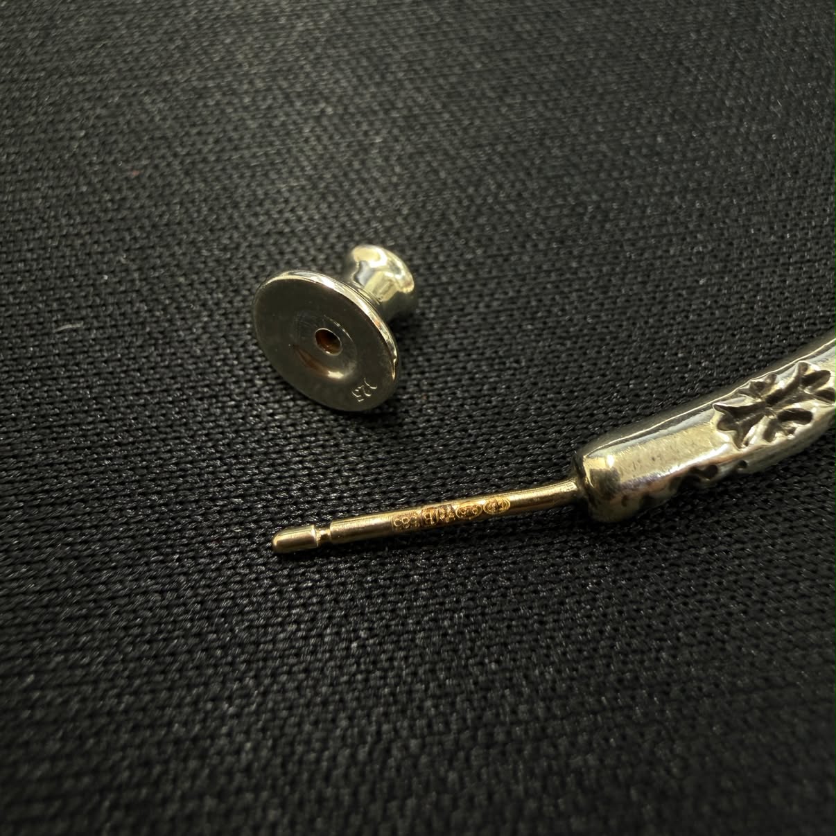 CHROME HEARTS Hoop Tiny E Earring クロムハーツ フープ タイニーE イヤリング ピアス