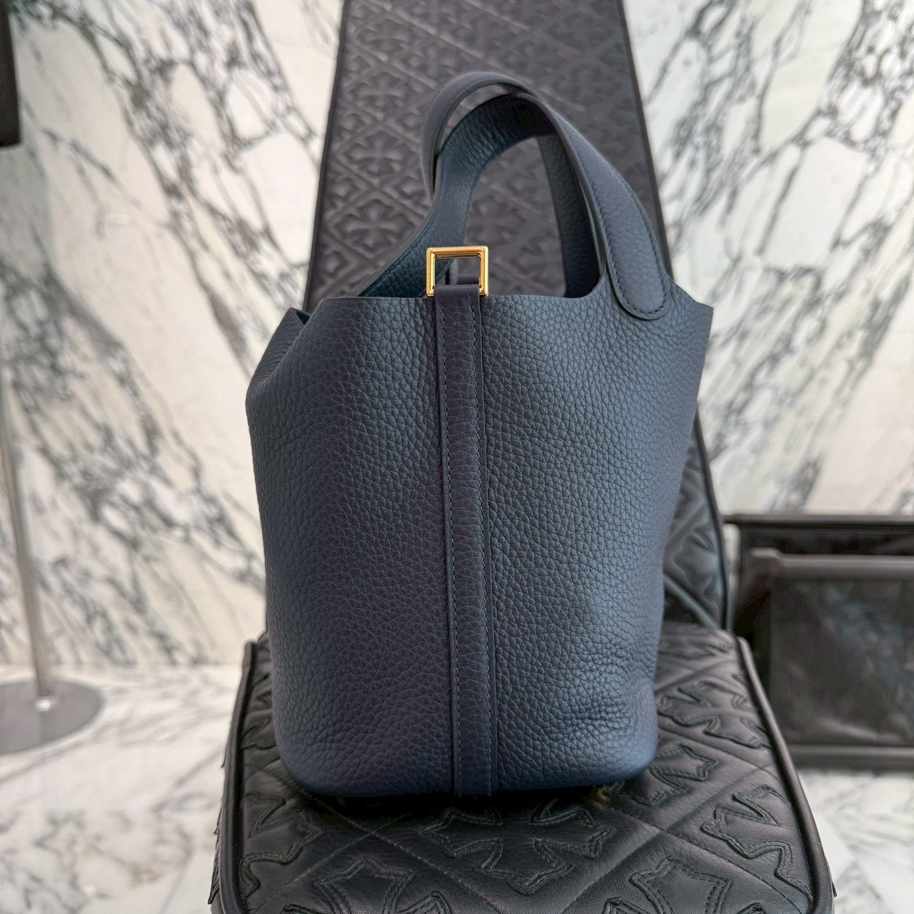 HERMES Picotin Lock PM "BLUE NUIT" K刻印 エルメス ピコタン ロック PM "ブルーニュイ" K刻印