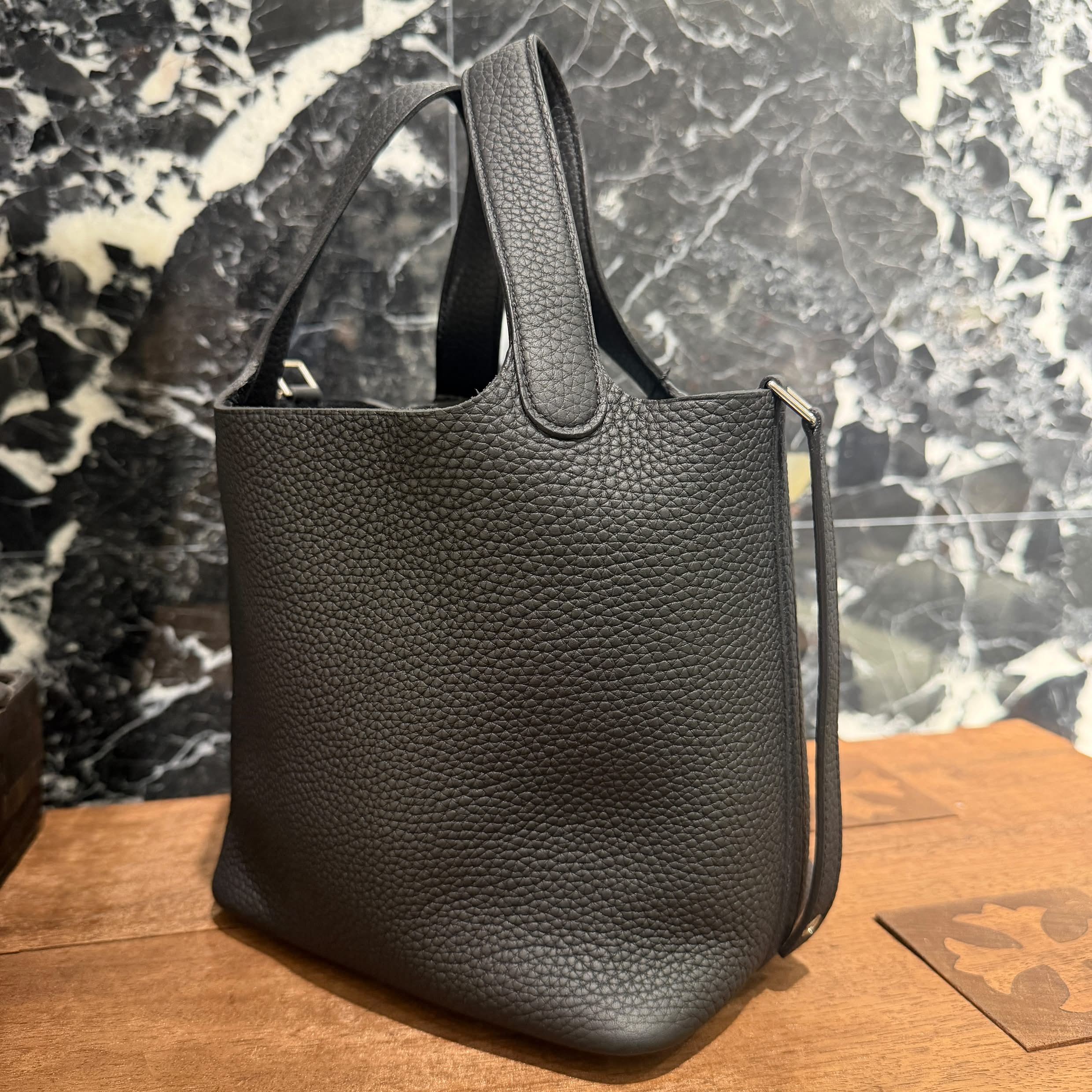 HERMES Picotin Lock PM "NOIR" B刻印 エルメス ピコタンロック PM "ノワール" B刻印