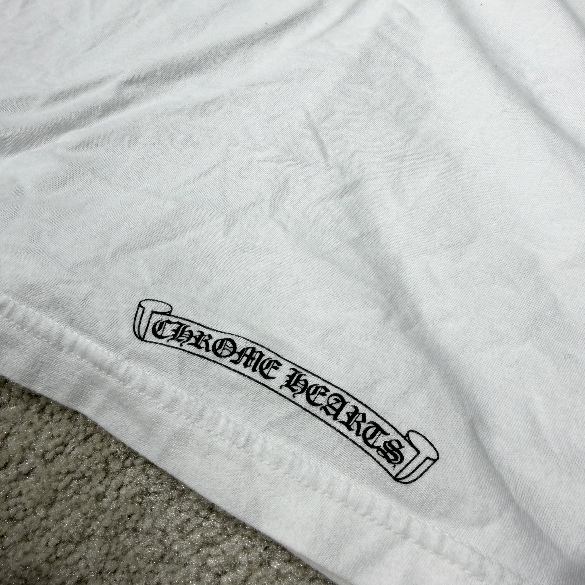 CHROME HEARTS Honolulu Limited Back Scroll Logo Long Sleeve Tee Size L クロムハーツ ホノルル限定バックスクロールロゴロングスリーブTシャツ サイズL