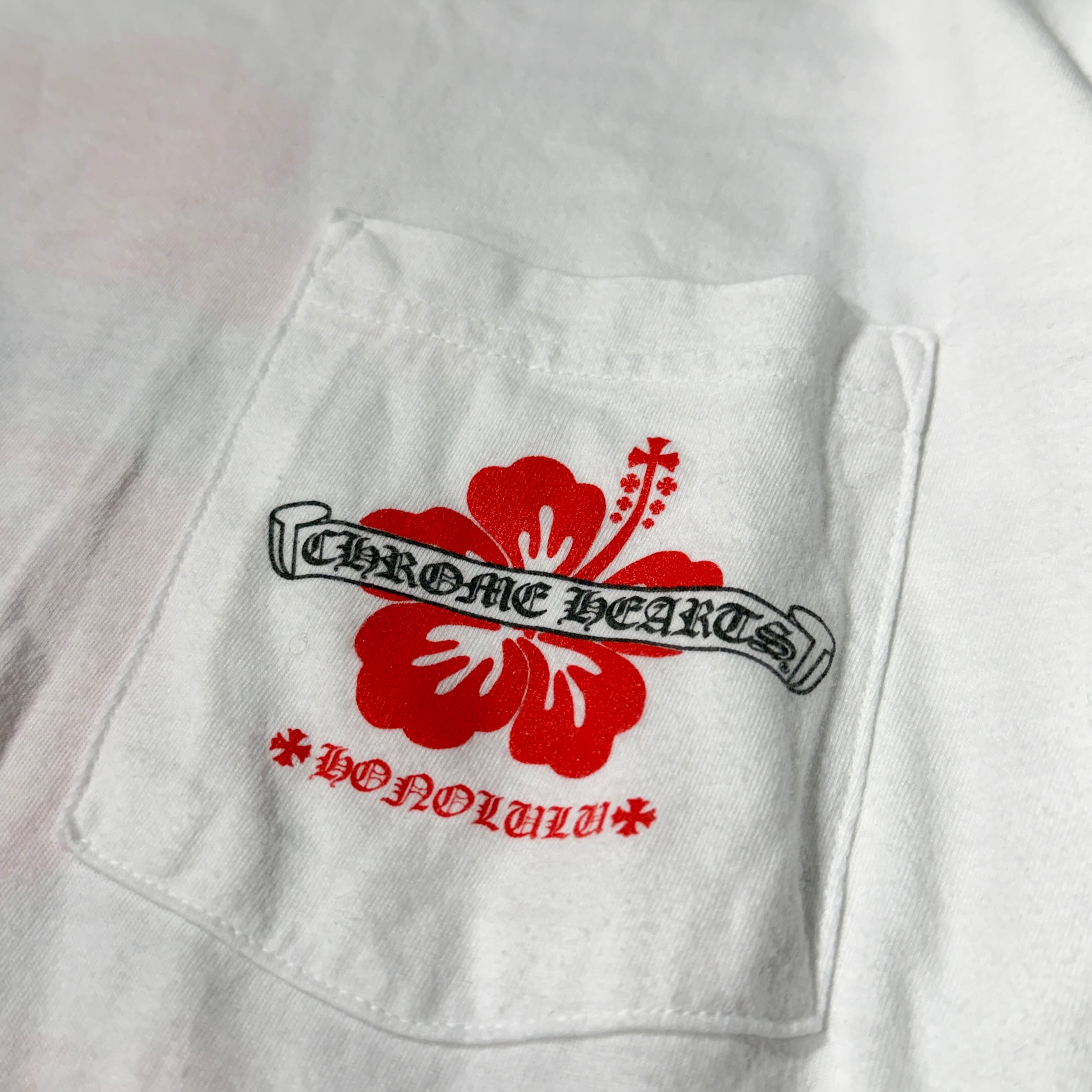 CHROME HEARTS Honolulu Limited Back Scroll Logo Long Sleeve Tee Size L クロムハーツ ホノルル限定バックスクロールロゴロングスリーブTシャツ サイズL