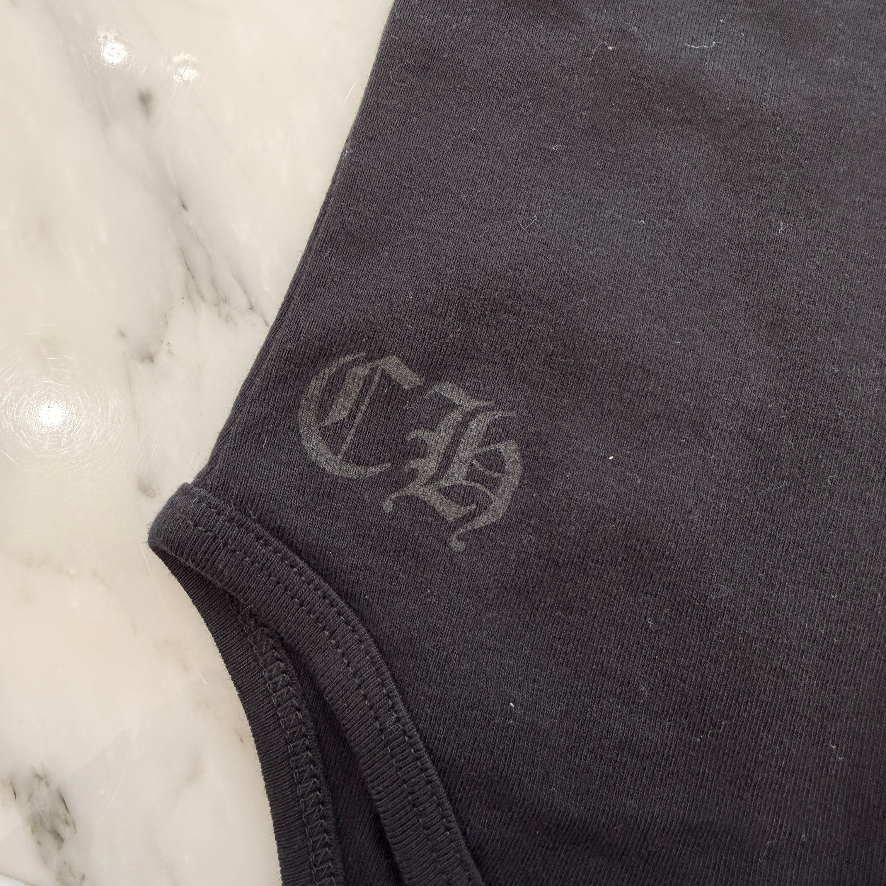 CHROME HEARTS Pink Back Scroll Short Sleeve Rompers Size 12months クロムハーツ ピンクバックスクロール半袖ロンパース サイズ12months