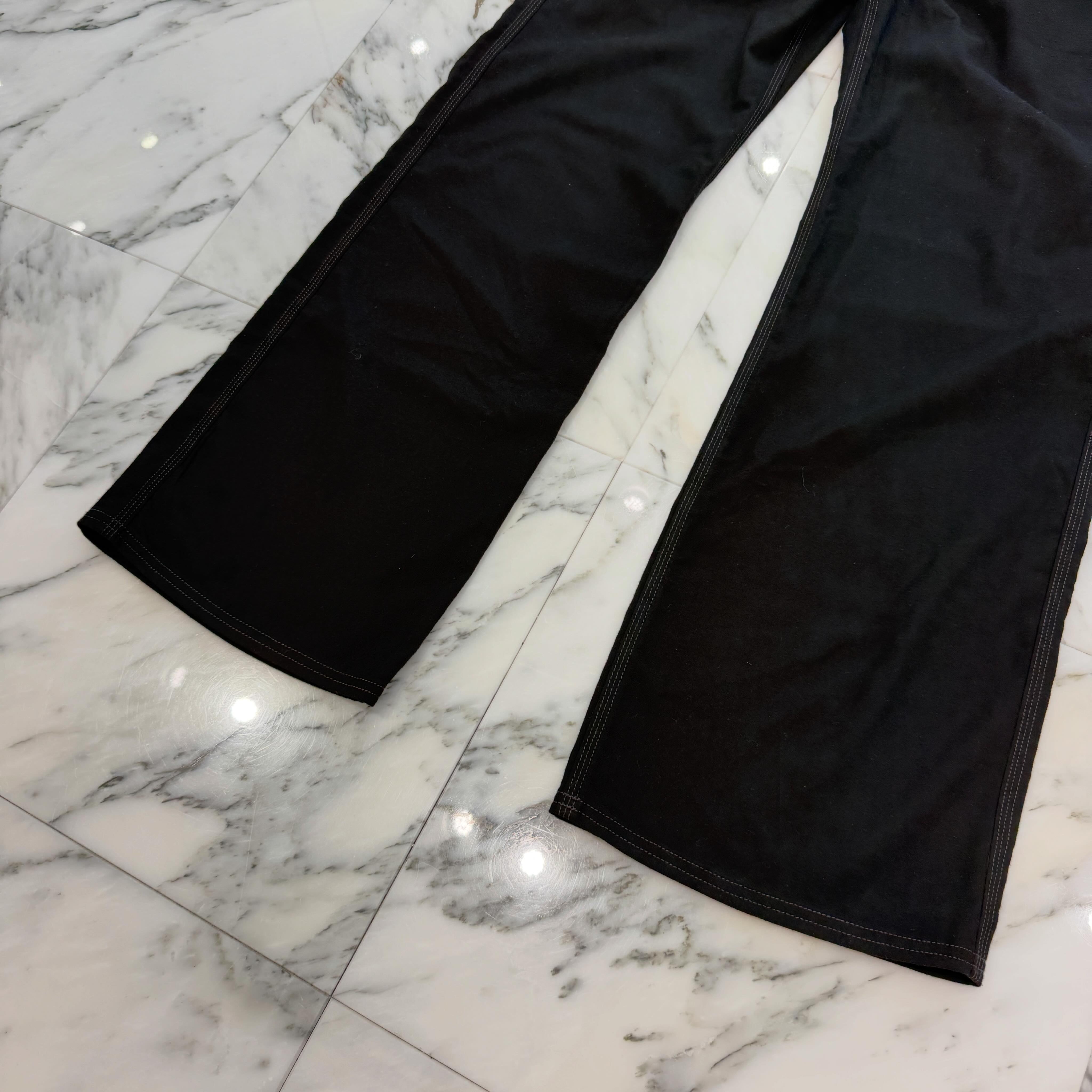 CHROME HEARTS Cross Ball Button Wide Straight Pants Size 27 クロムハーツ クロスボールボタン ワイドストレート パンツ サイズ27