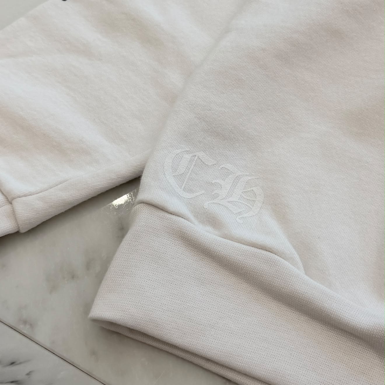 CHROME HEARTS Neck Logo Crewneck Sweatshirt Size L クロムハーツ ネックロゴクルーネックスウェットシャツ サイズL