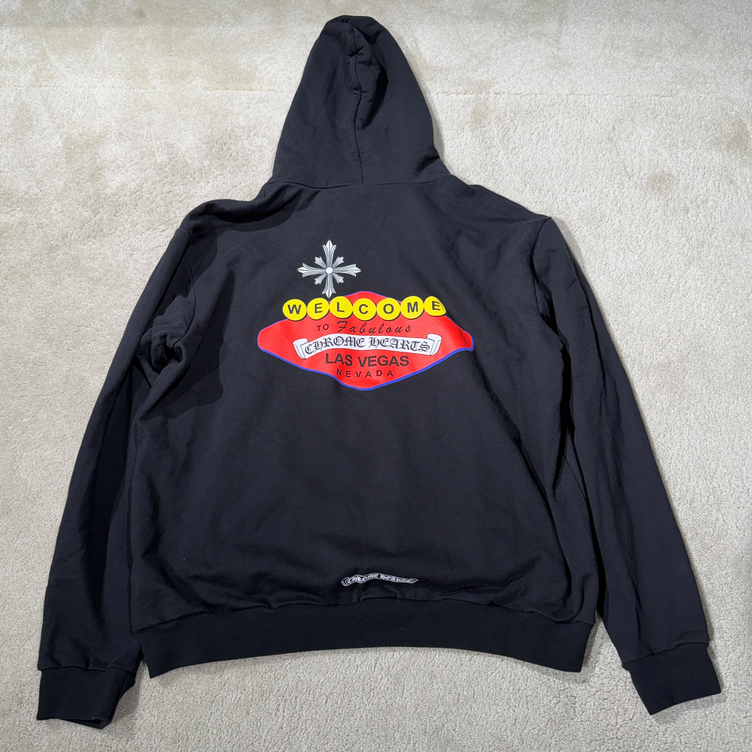 正規品 XXLサイズ! CHROME HEARTS Las Vegas限定 CHROME HEARTS Las Vegas Limited Pullover Hoodie Size L クロム