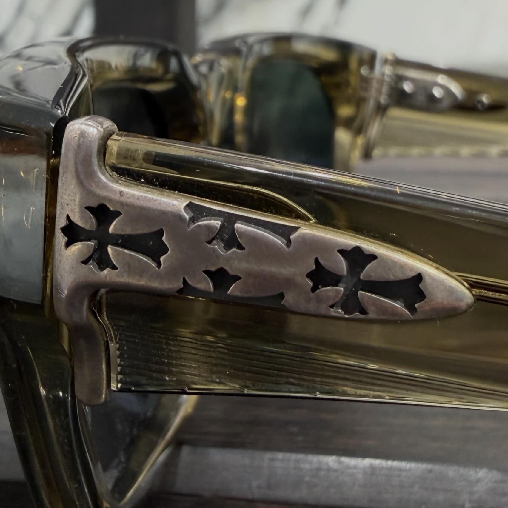 CHROME HEARTS SNIFFER Sunglasses 56□20-142 クロムハーツ スニッファー サングラス 56□20-142