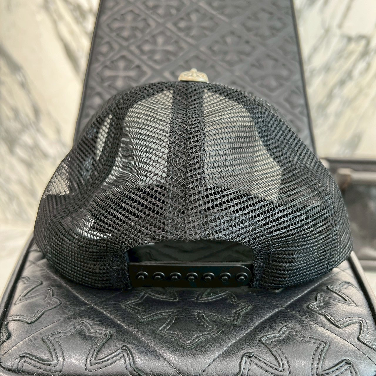 CHROME HEARTS TRUCKER FUCK CAP Size ONE SIZE（51-61）クロムハーツ トラッカーキャップ メッシュキャップ FUCKパッチ サイズONE SIZE（51-61）