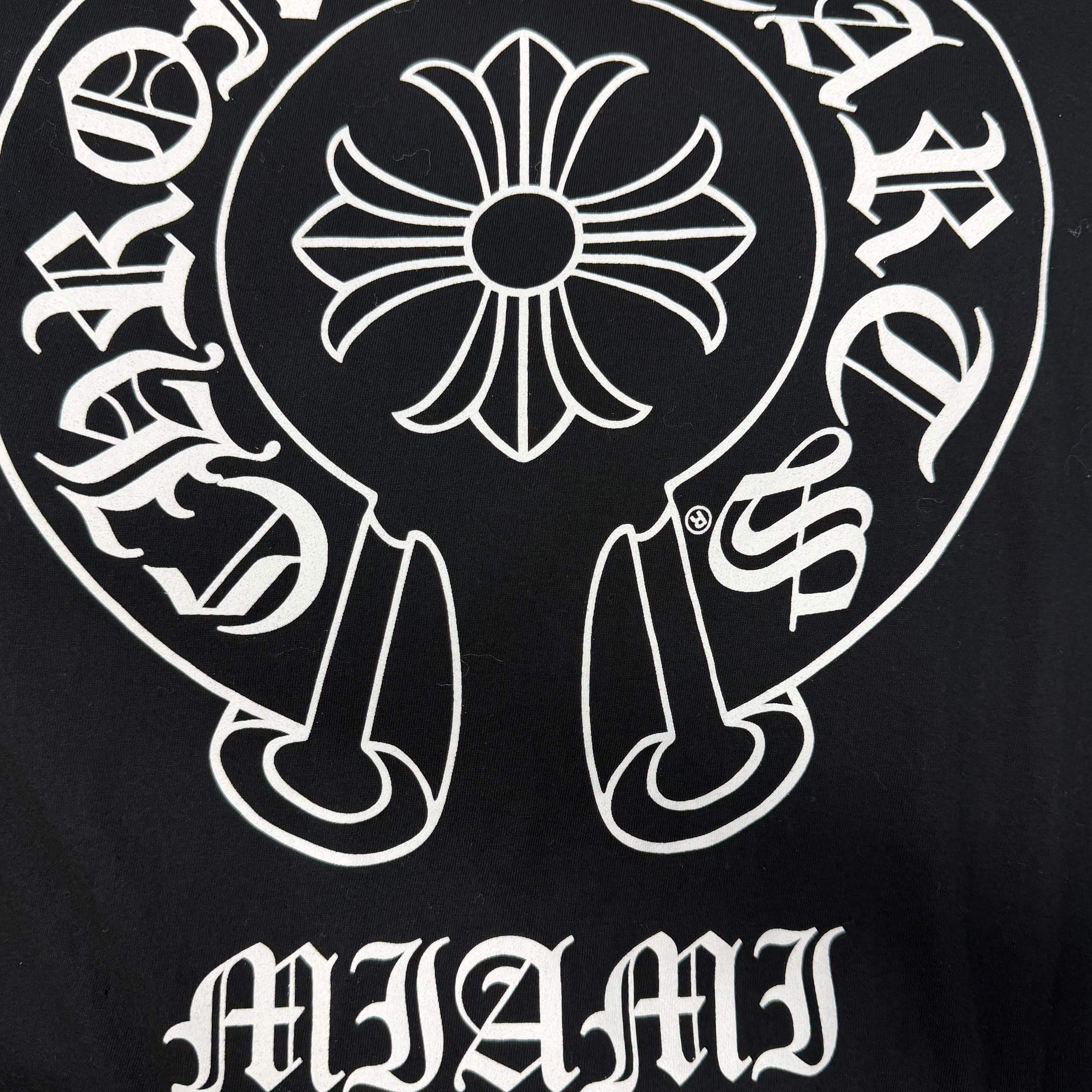CHROME HEARTS MIAMI Limited Horseshoe Long Sleeve Tee Size L クロムハーツ マイアミ限定 ホースシューロングスリーブTシャツ サイズL