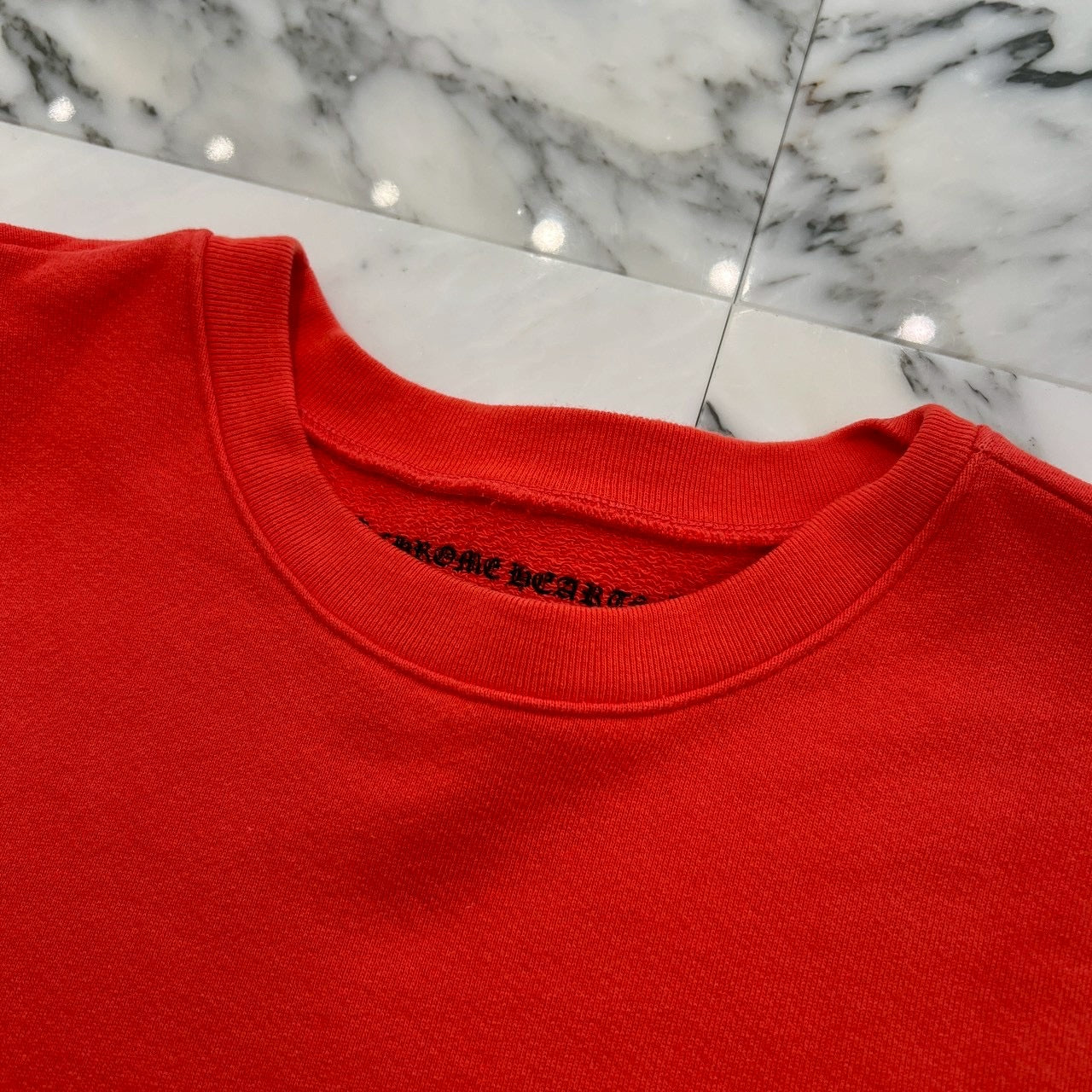 CHROME HEARTS × MATTY BOY 2023SS Sadistic Lipstick Sweatshirt Size XL クロムハーツ × マッティボーイ サディスティックリップスティック クルーネックスウェットシャツ サイズXL