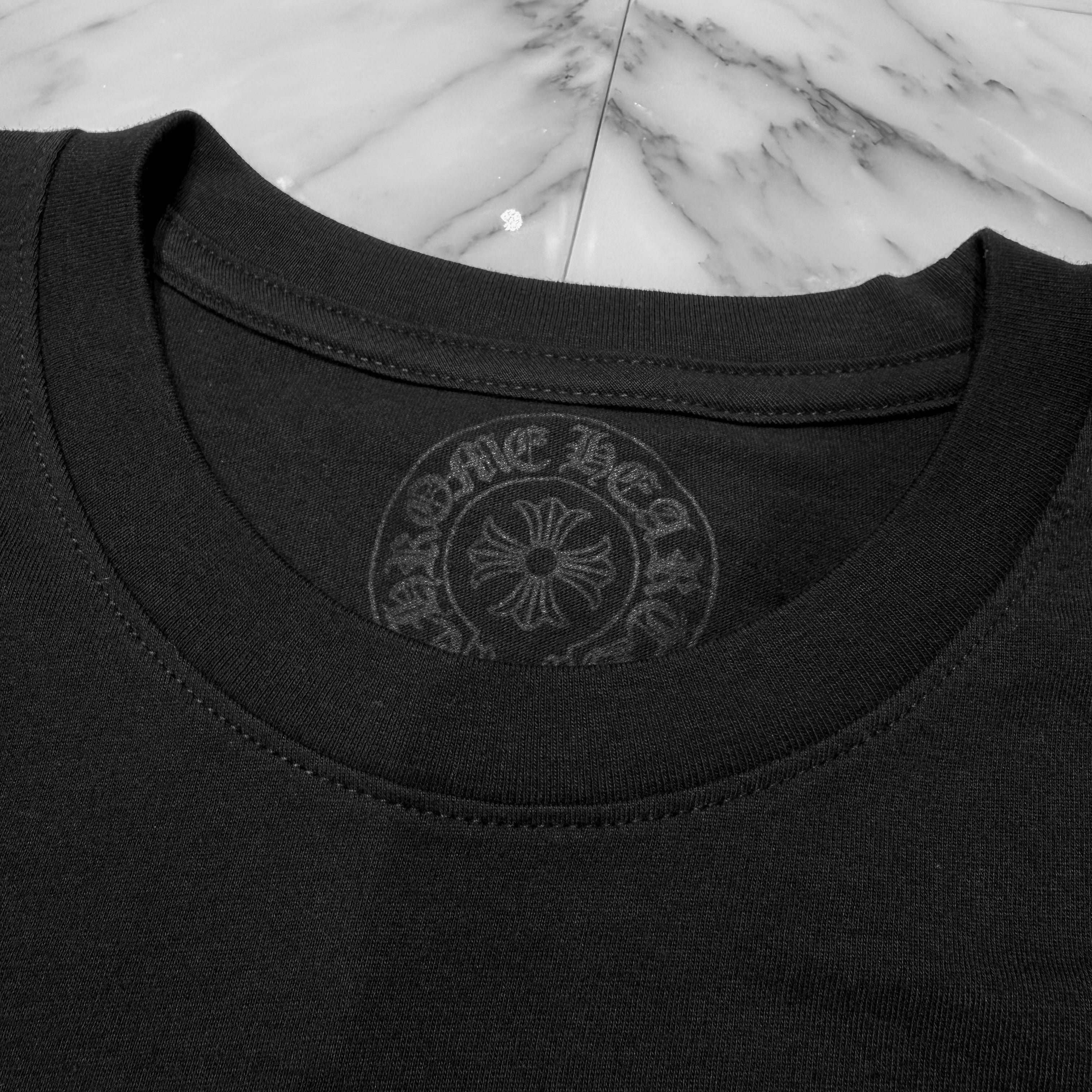 CHROME HEARTS Scroll Label Arm Logo Print Long Sleeve Tee Size XL クロムハーツ スクロールラベル アームロゴプリント ロングスリーブTシャツ サイズXL