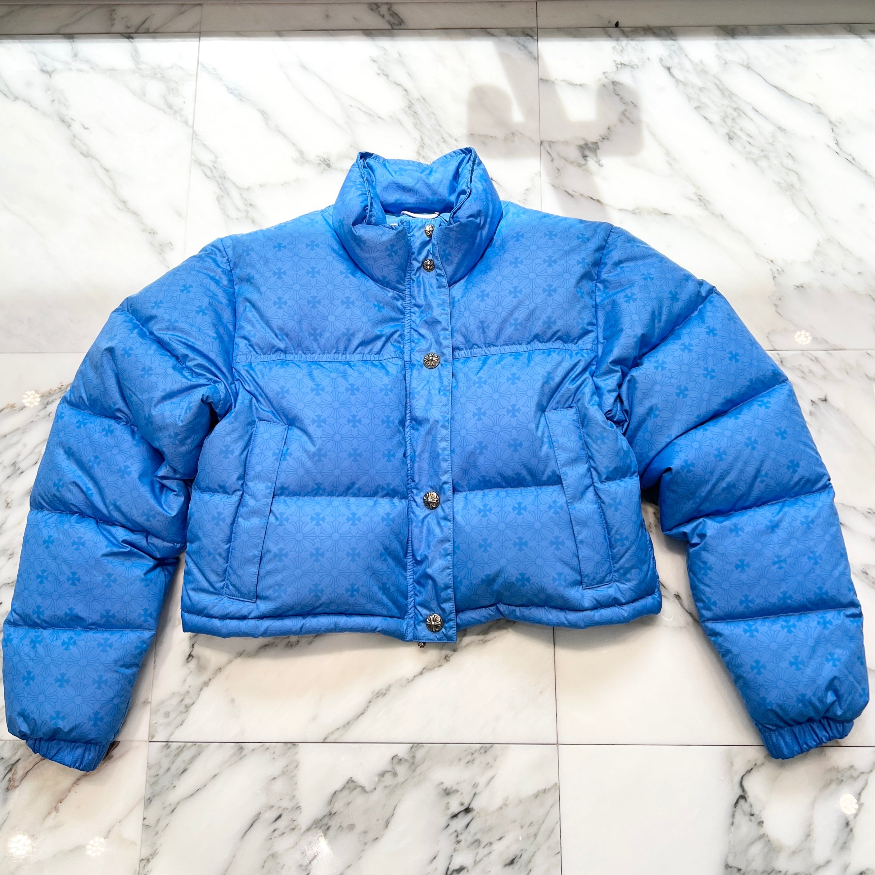 CHROME HEARTS CH Plus Stiff Down Jacket Size S クロムハーツ CHプラス スティッフ ダウンジャケット サイズS