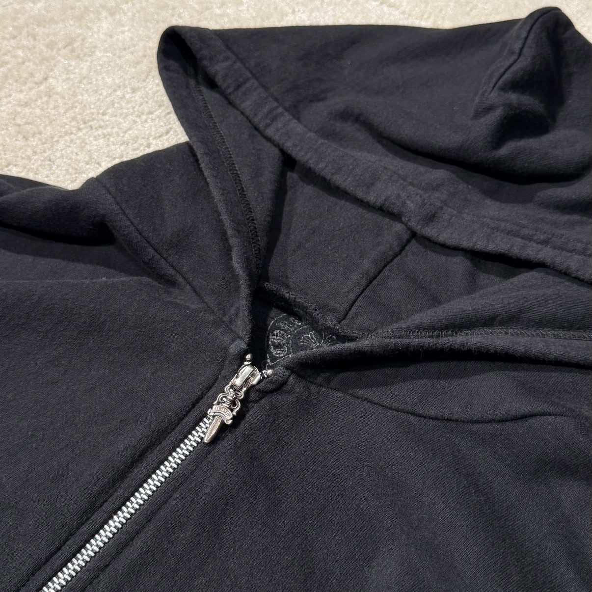 CHROME HEARTS MIAMI Limited Horseshoe Zip Up Hoodie Size L クロムハーツ マイアミ限定 ホースシュー ジップアップ フーディ サイズL