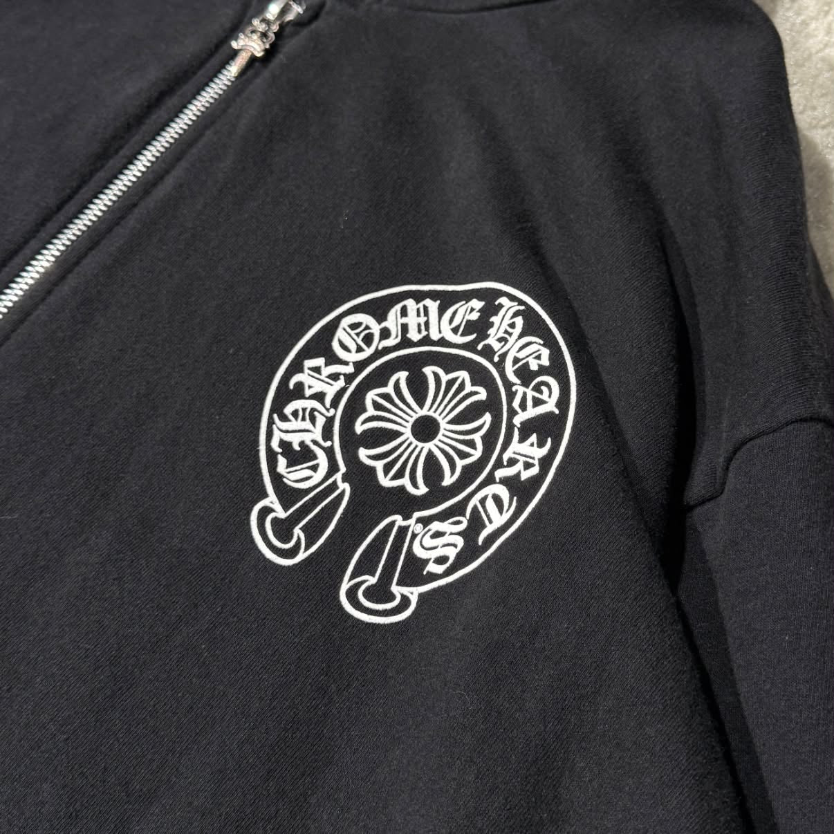CHROME HEARTS MIAMI Limited Horseshoe Zip Up Hoodie Size L クロムハーツ マイアミ限定 ホースシュー ジップアップ フーディ サイズL