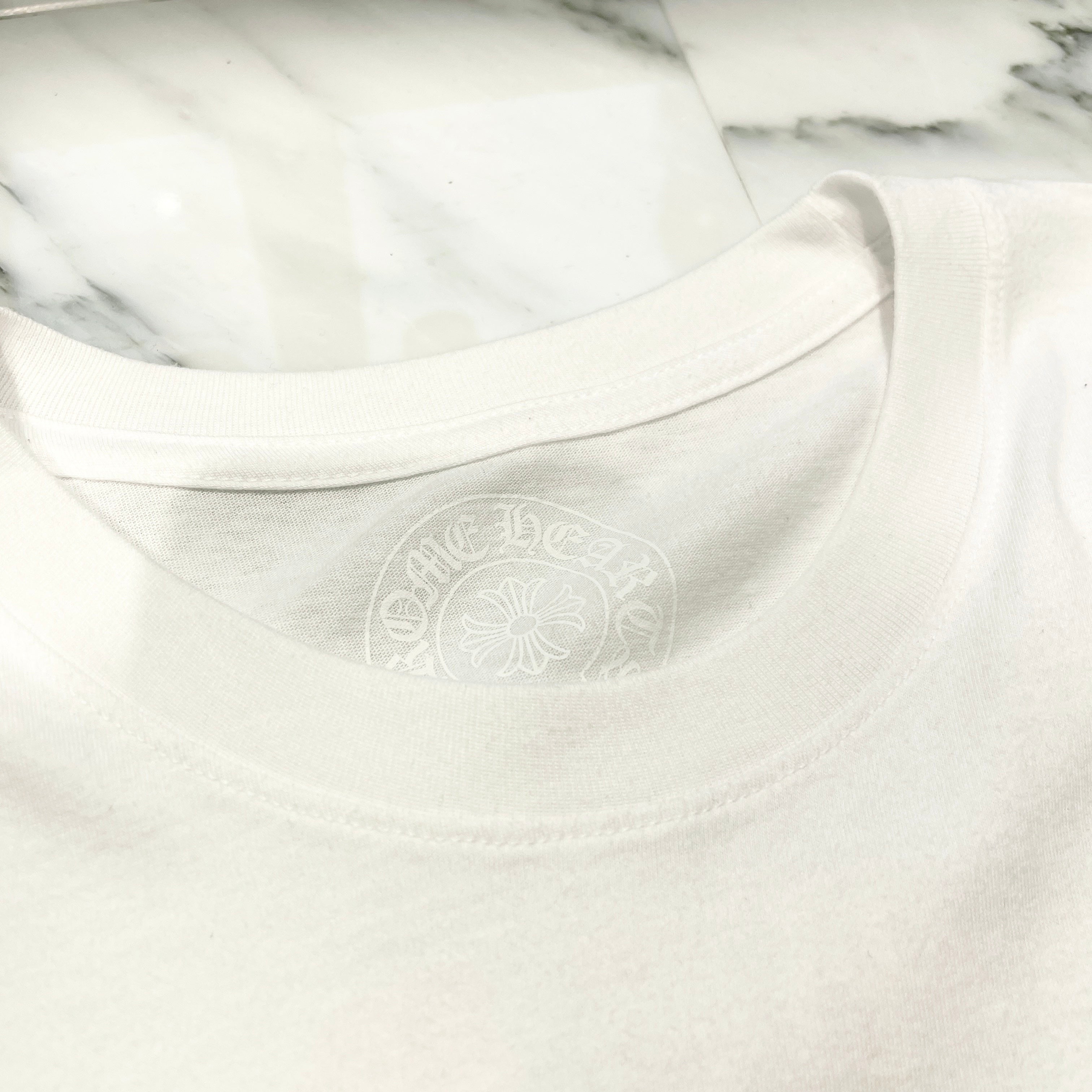 CHROME HEARTS King Taco 3 Cemetery Cross Long Sleeve Tee Size XLクロムハーツ キングタコ 3セメタリークロス ロングスリーブTシャツ サイズXL