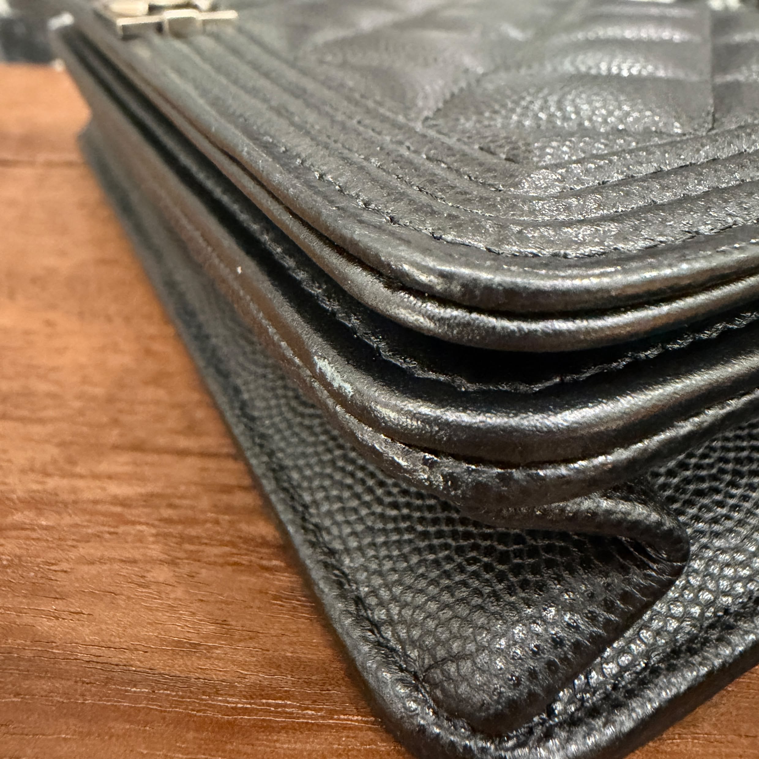 CHANEL Boy Chanel Chain Shoulder Wallet シャネル ボーイシャネル チェーンショルダーウォレット