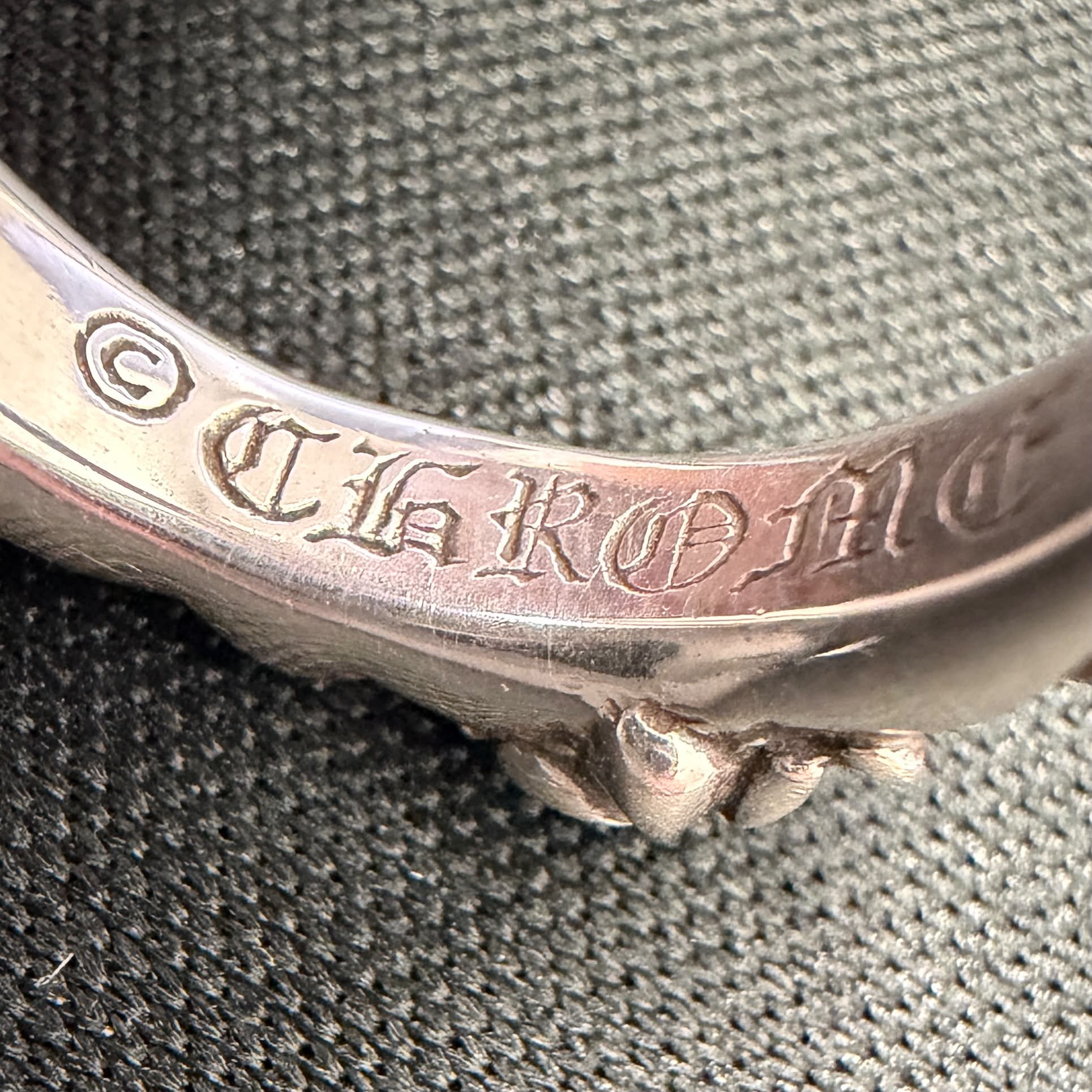 CHROME HEARTS SBT BAND Ring 8号 クロムハーツ SBTバンド リング 8号