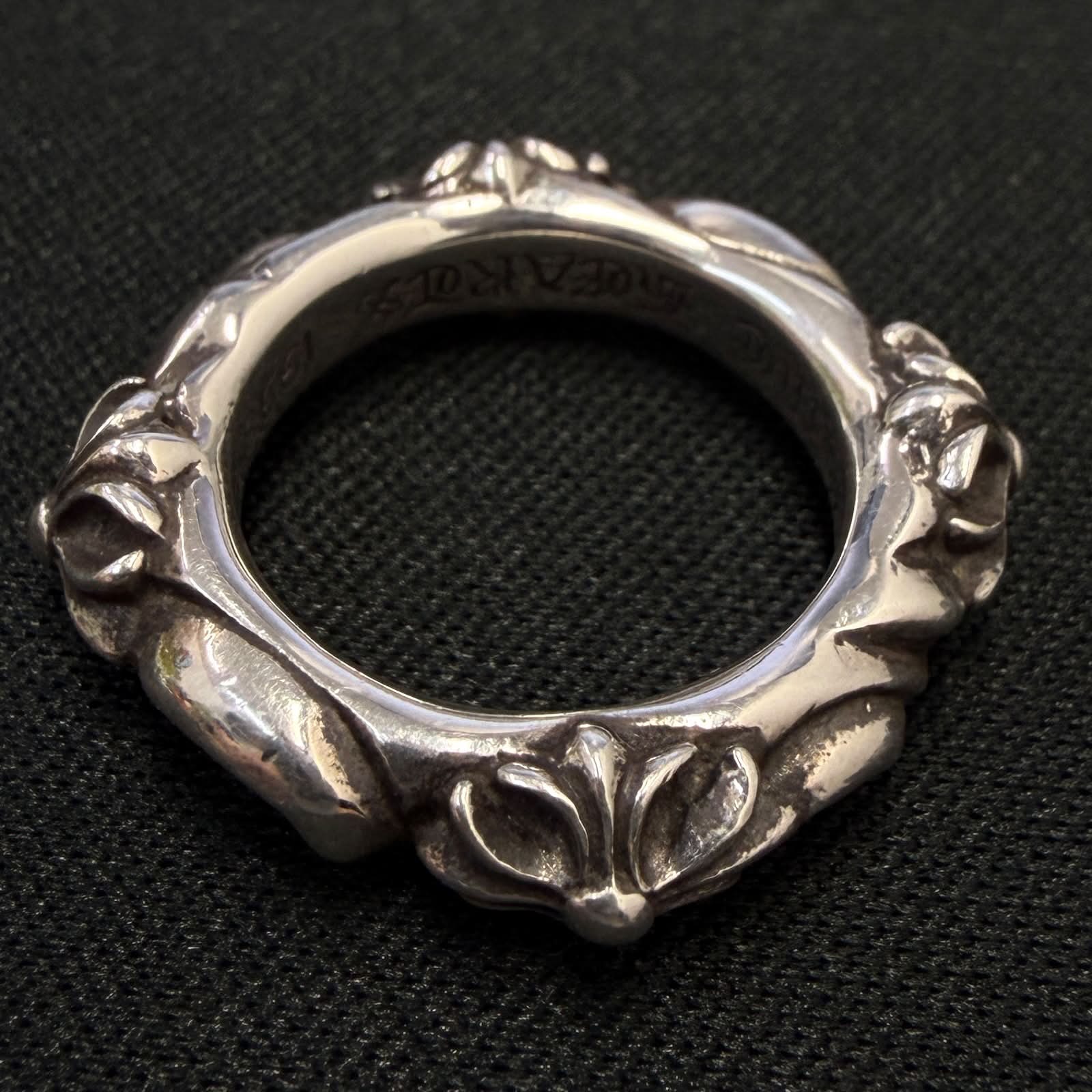 CHROME HEARTS SBT BAND Ring 8号 クロムハーツ SBTバンド リング 8号