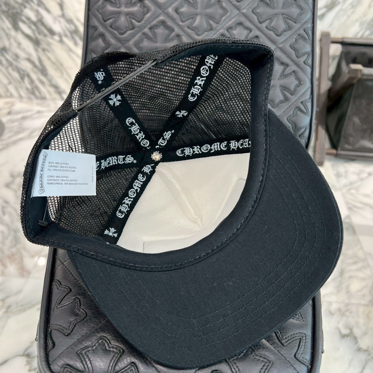 CHROME HEARTS TRUCKER FUCK CAP Size ONE SIZE（51-61）クロムハーツ トラッカーキャップ メッシュキャップ FUCKパッチ サイズONE SIZE（51-61）