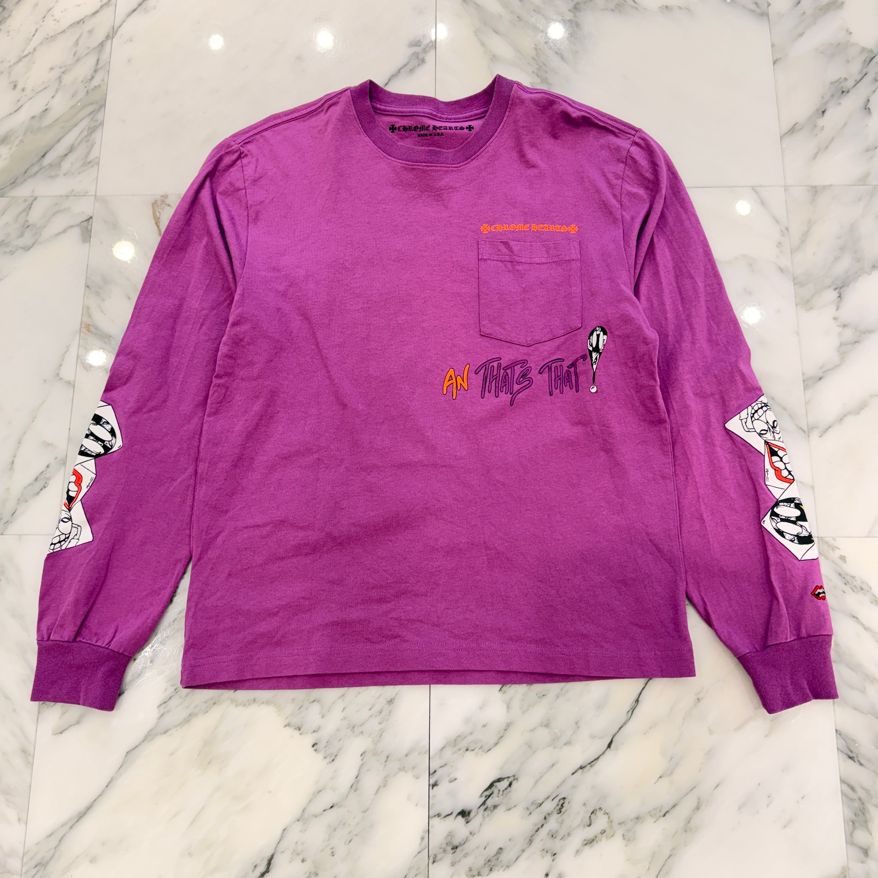 CHROME HEARTS × MATTY BOY 2024AW "I WANT MORE NOT LESS" Long Sleeve Tee Size M クロムハーツ × マッティボーイ "アイウォントモレノットレス" ロングスリーブTシャツ サイズM