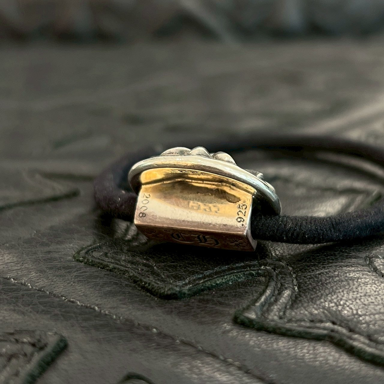 CHROME HEARTS CROSS BALL HAIR BAND クロムハーツ クロスボール ヘアバンド