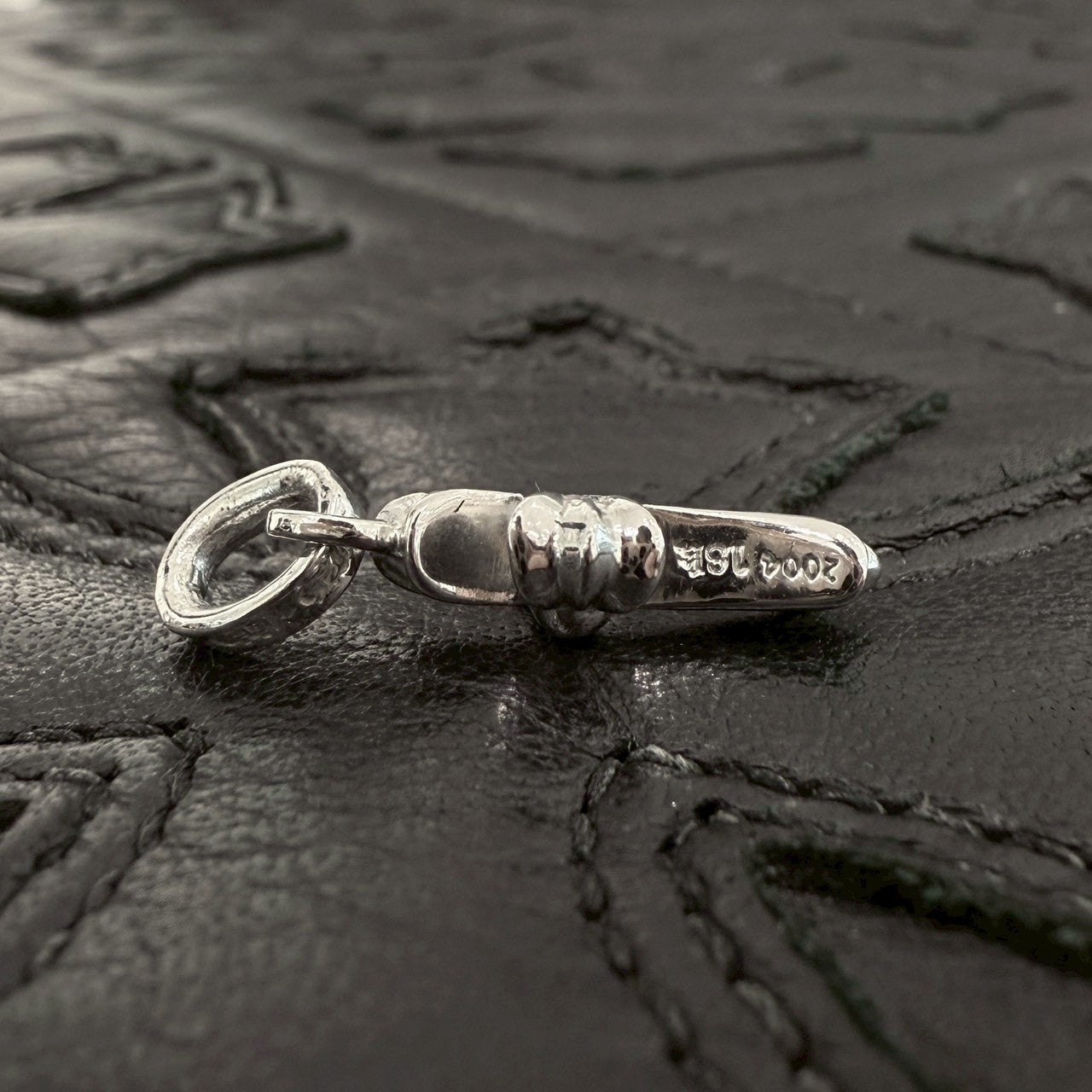 CHROME HEARTS 18K WG Baby Fat Charm Pave Diamond クロムハーツ 18K ホワイトゴールド ベビーファット チャーム パヴェダイヤ