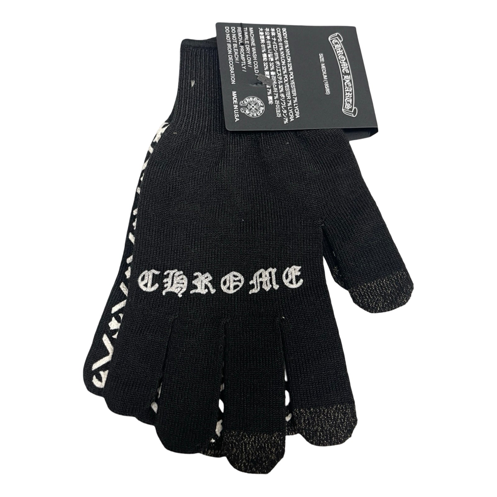 CHROME HEARTS CHECKMATE WORK GROVES Size MEDIUM（185/85）