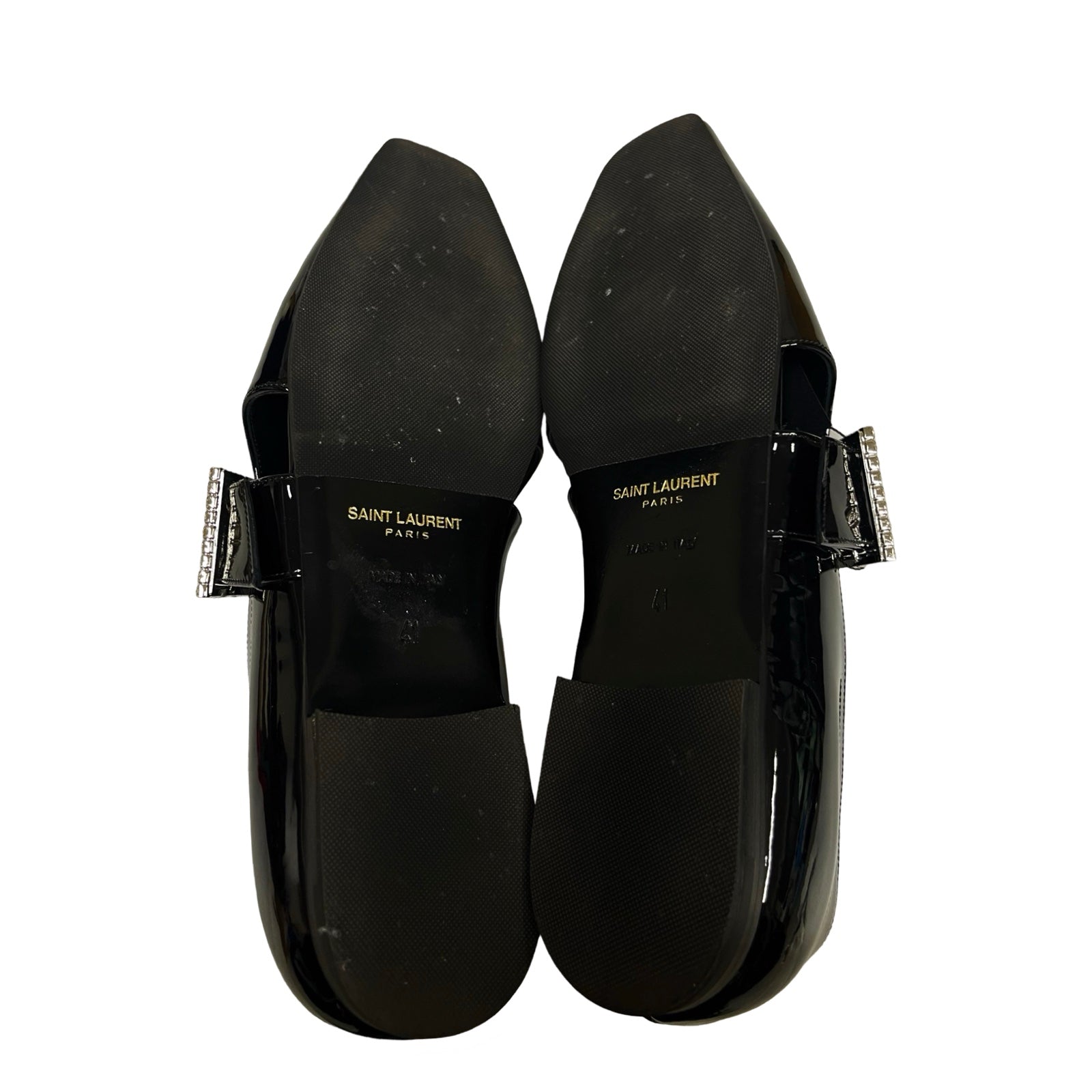 SAINT LAURENT PARIS 2023AW Tristan Leather Shoes 7560221 TVNN1000 Size 41