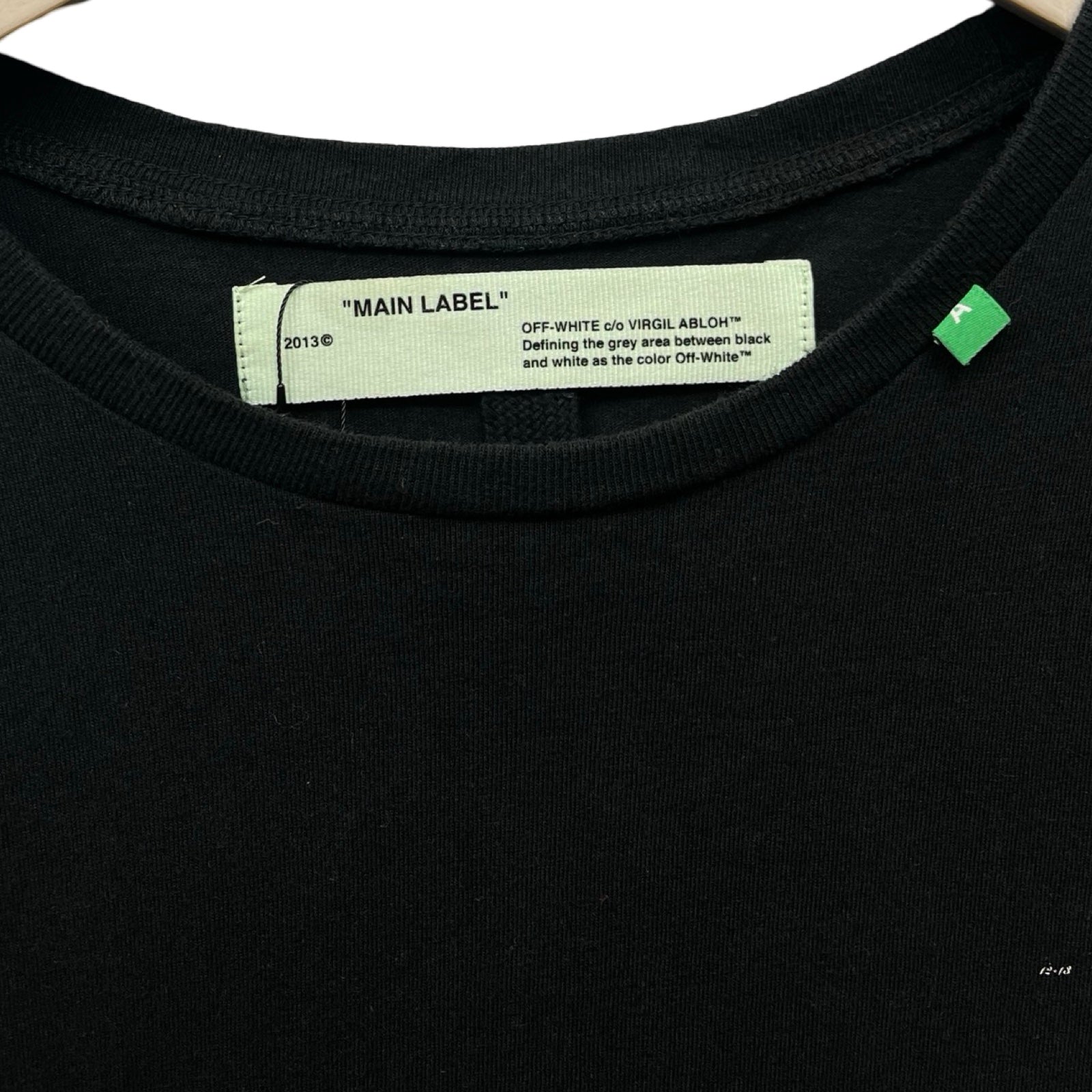 OFF-WHITE 2019SS STENCIL S/S OVER Tee OMAA038R19185015 Size S