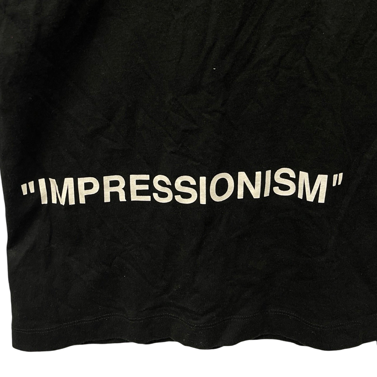 OFF-WHITE 2019SS STENCIL S/S OVER Tee OMAA038R19185015 Size S