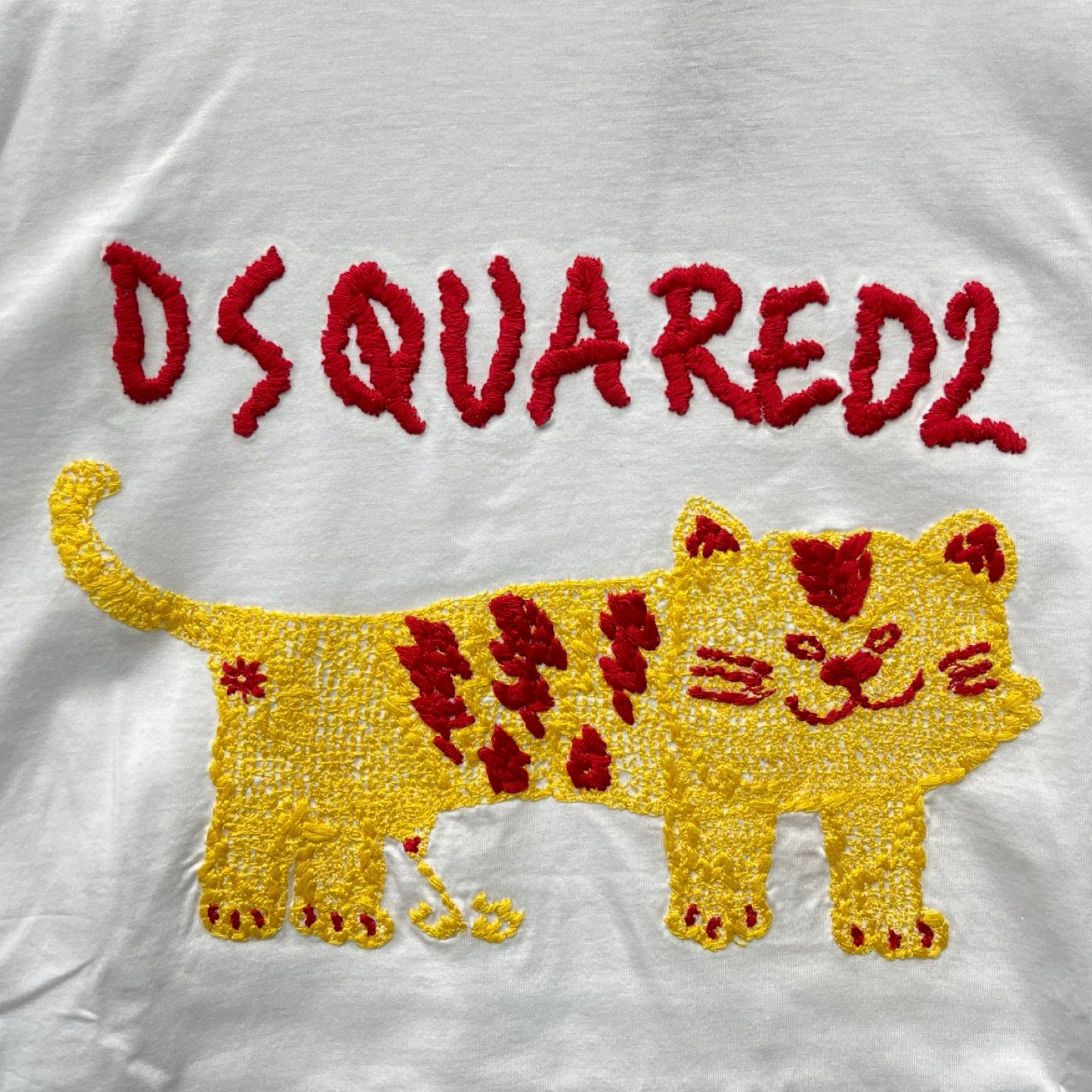 DSQUARED2 D2 Tiger Renny Tee S75GD0267S23009100 Size XS