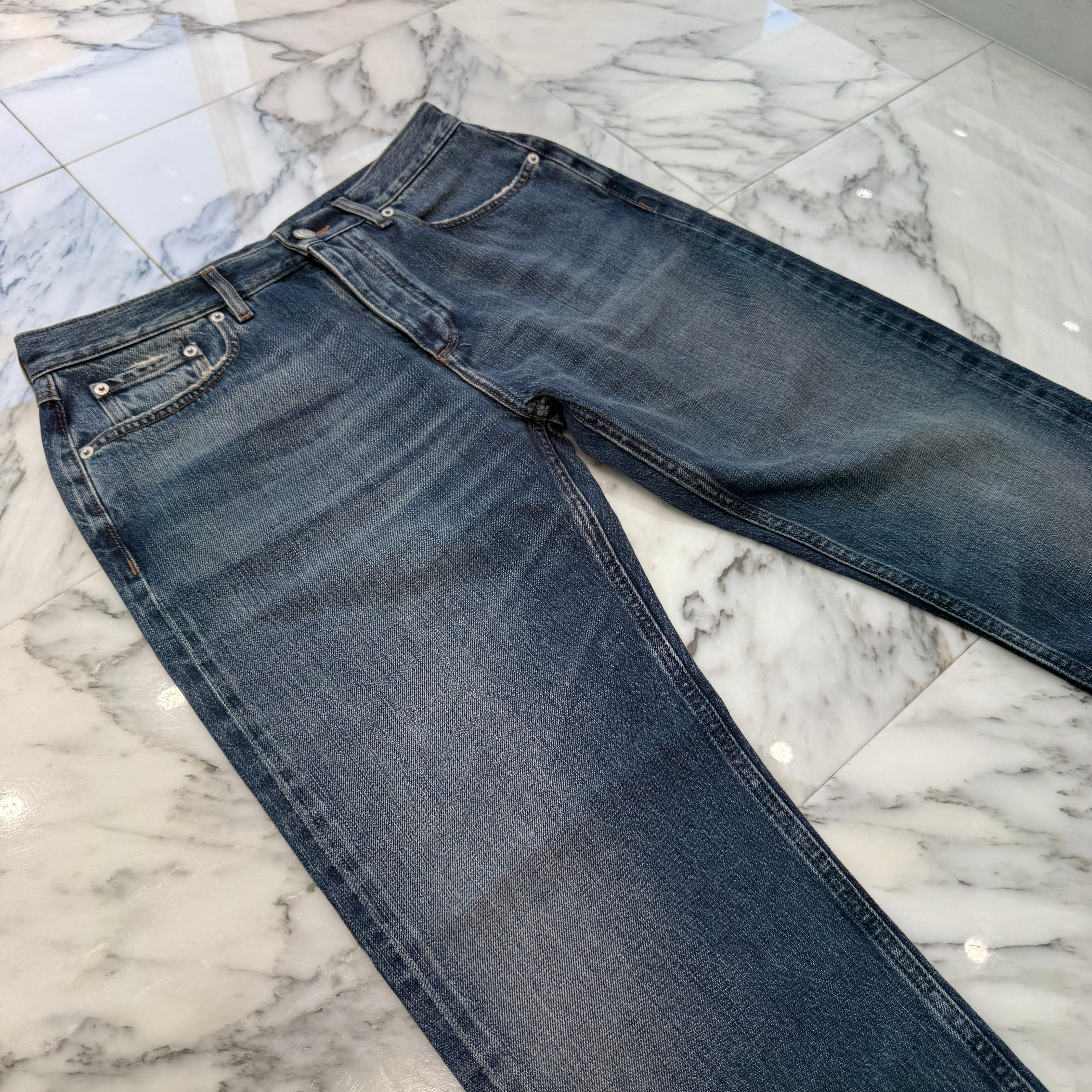 BURBERRY 2023AW Straight Fit Boot Cut Jeans 8071547 Size W32×L32 バーバリー ストレートフィット ブーツカットジーンズ サイズW32×L32