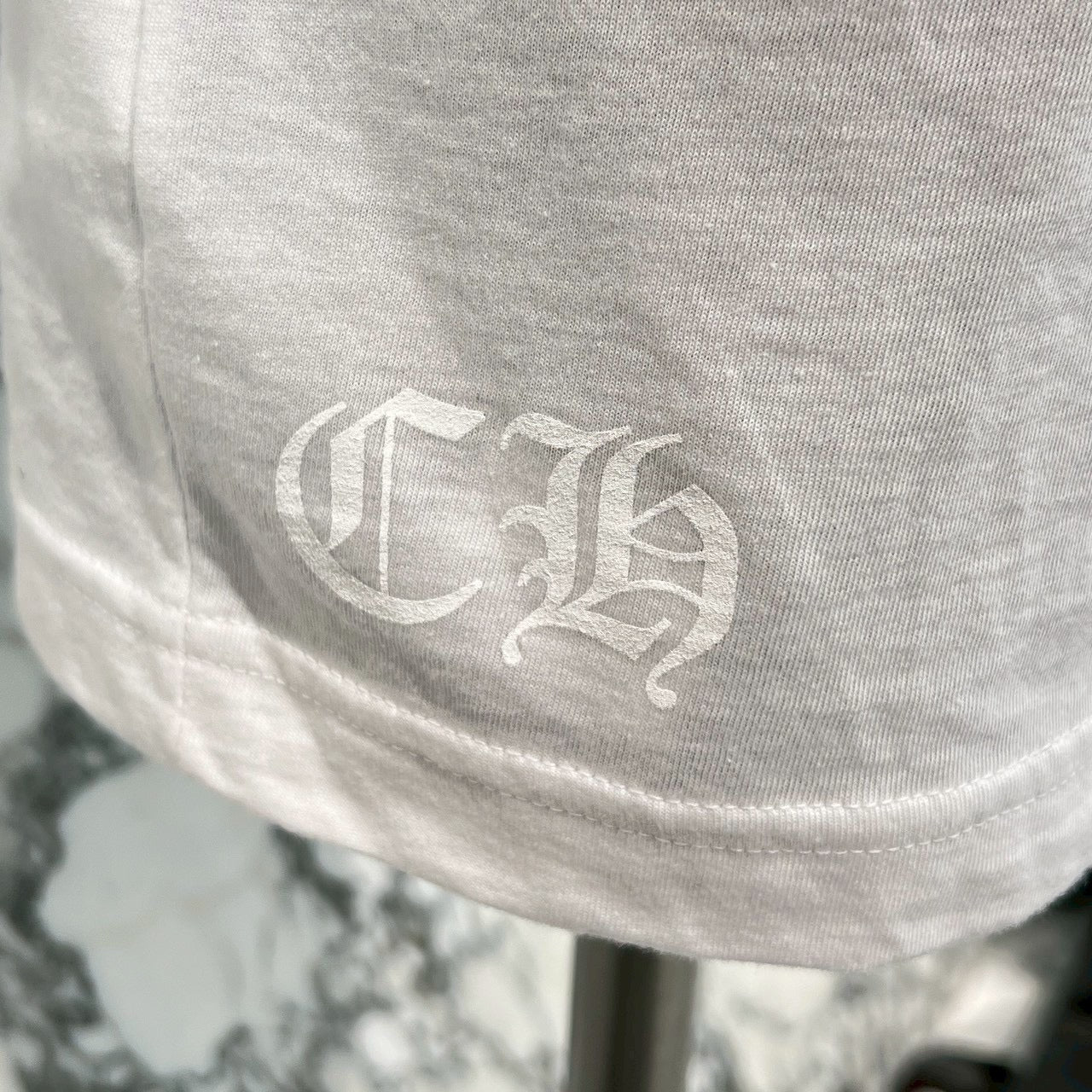 CHROME HEARTS GOD SAVE THE QUEEN Safety Pin Tee Size S クロムハーツ ゴッド・セーブ・ザ・クイーン セーフティピンTシャツ サイズS