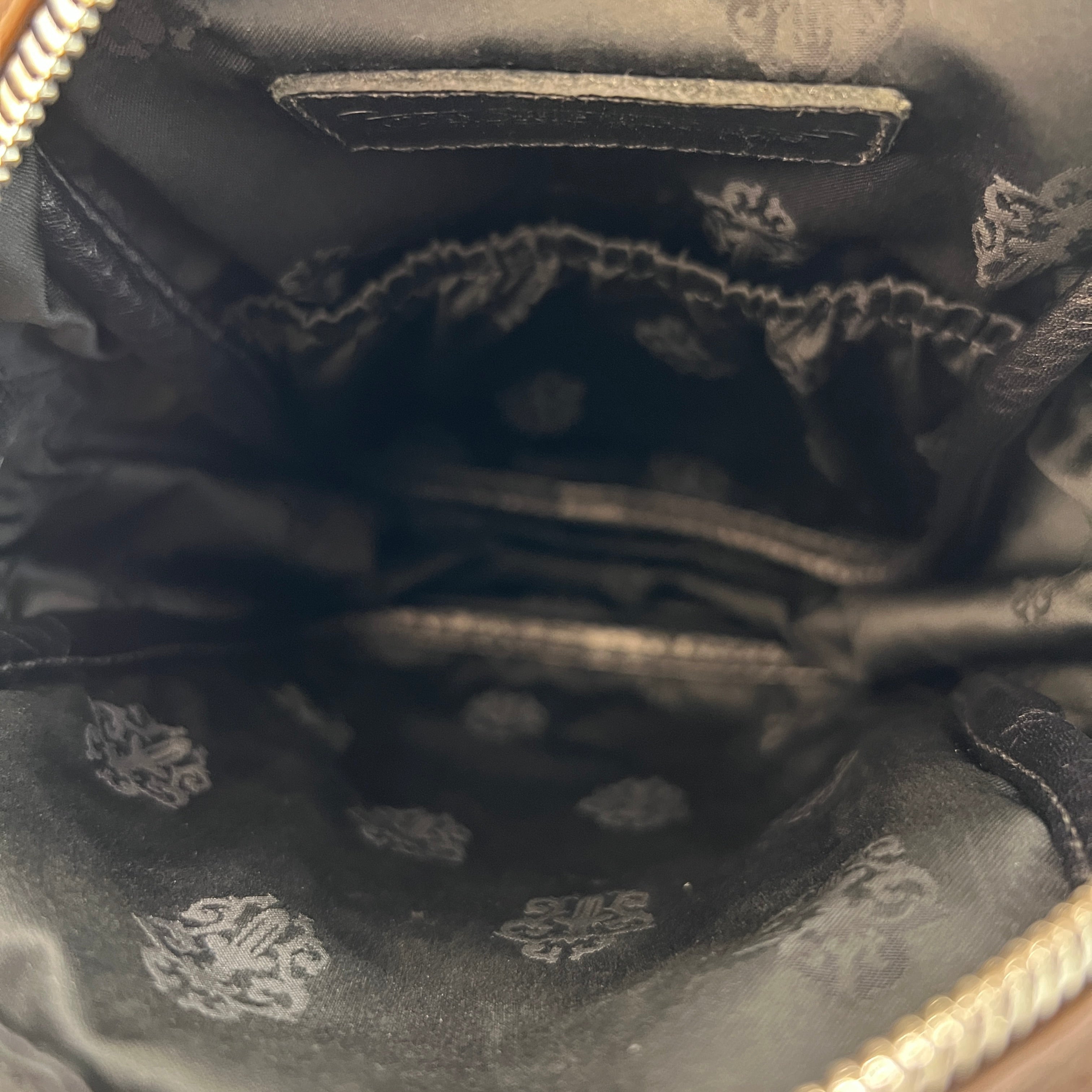 CHROME HEARTS TAKAMINI 3 Cemetery Cross Patch Leather Shoulder Bag クロムハーツ タカミニ 3セメタリー クロスパッチ レザー ショルダーバッグ