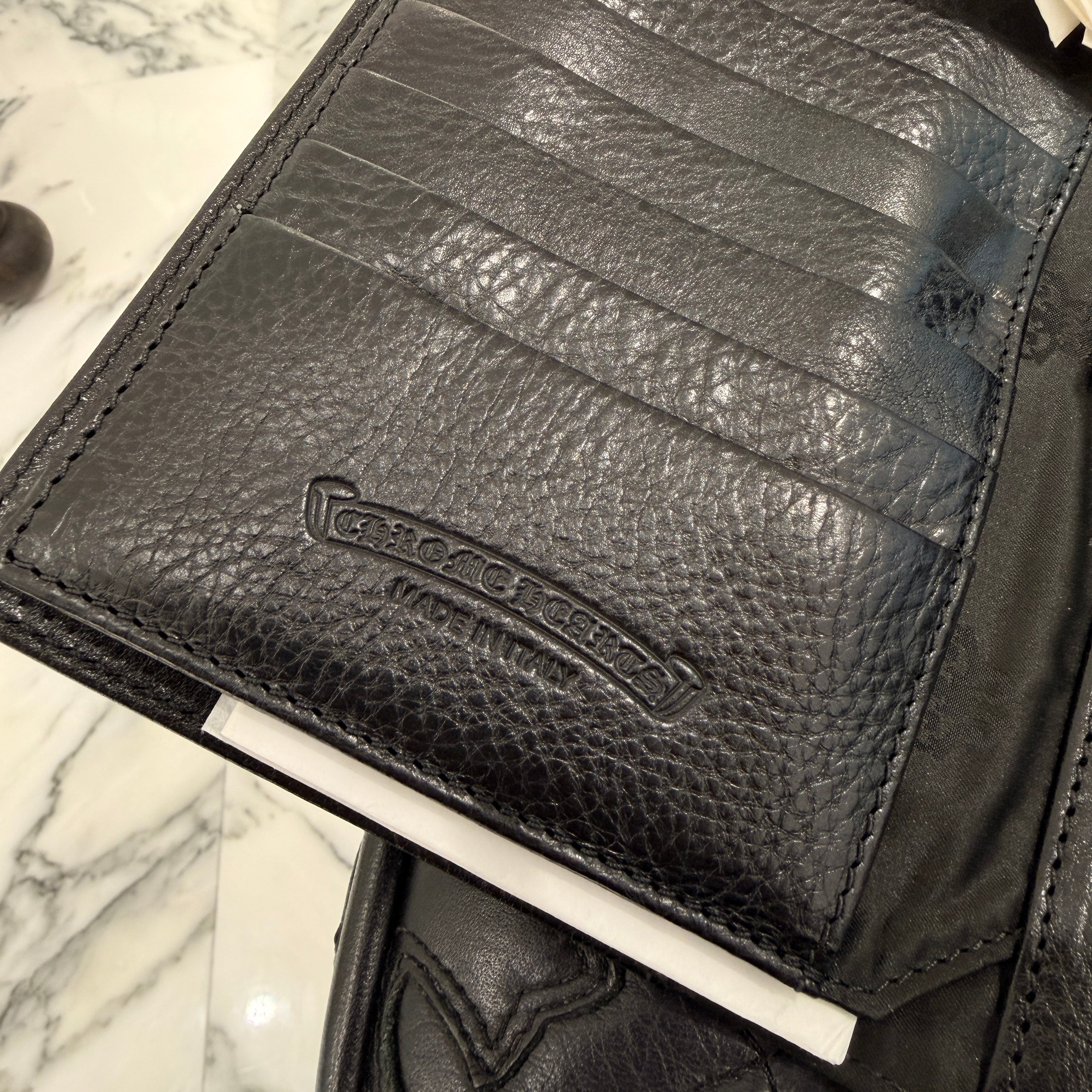 CHROME HEARTS Wave Cross Ball Wallet クロムハーツ ウェーブクロスボール ウォレット