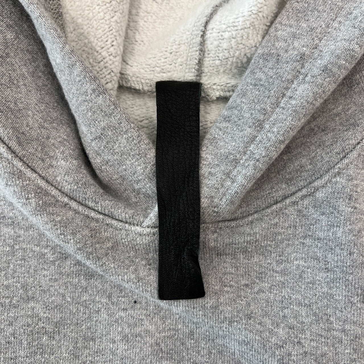 CHROME HEARTS Y NOT Cemetery Cross Leather Patch Pullover Hoodie Size XL クロムハーツ ワイノット セメタリークロス レザーパッチ プルオーバーフーディー サイズXL