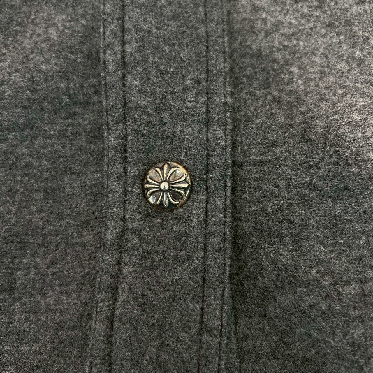 CHROME HEARTS Y NOT Cross Ball Wool Jacket Size S クロムハーツ ワイノット クロスボール ウールジャケット サイズS